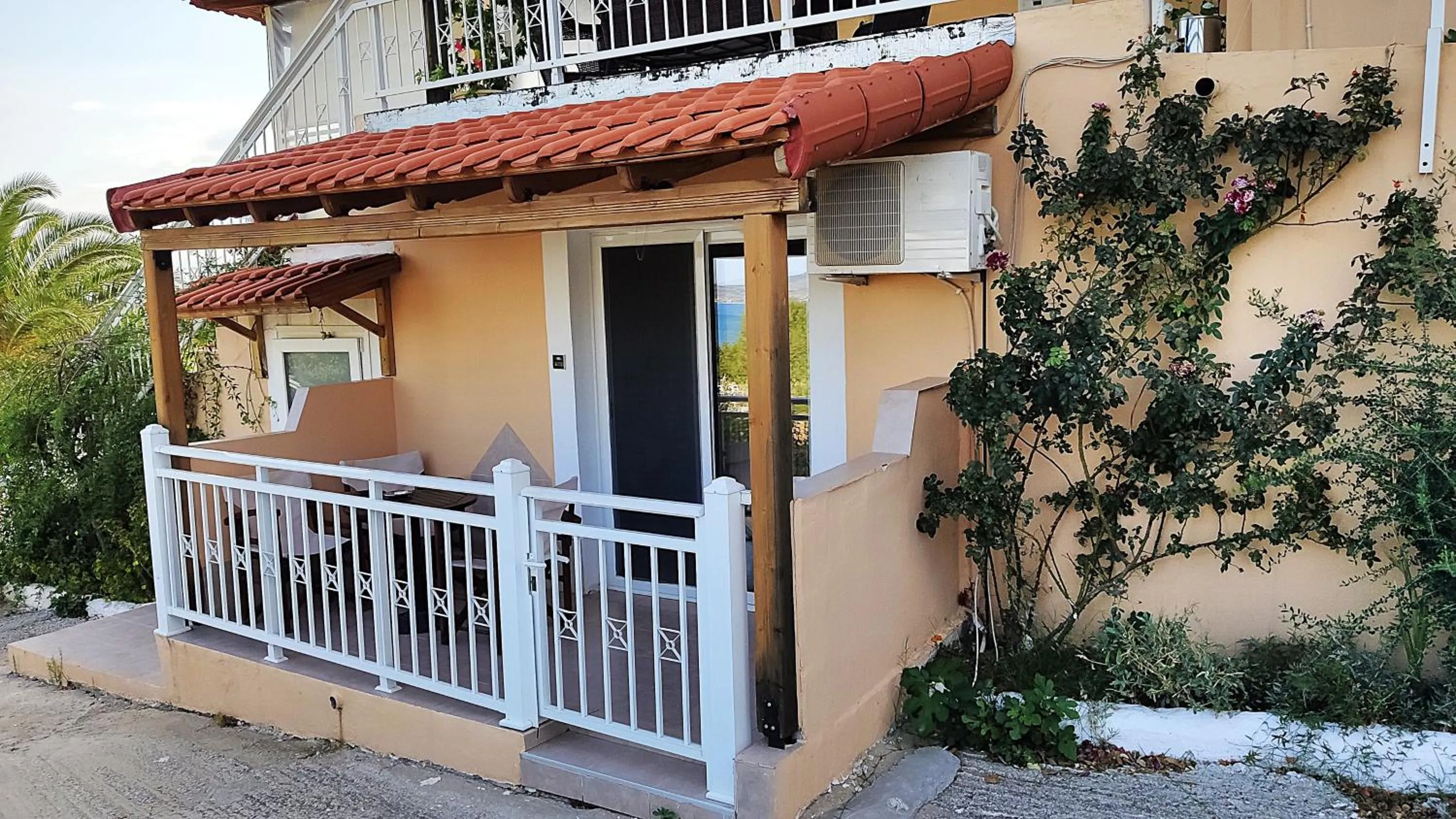 Balcony/Terrace in Grand Beach Hotel Thassos