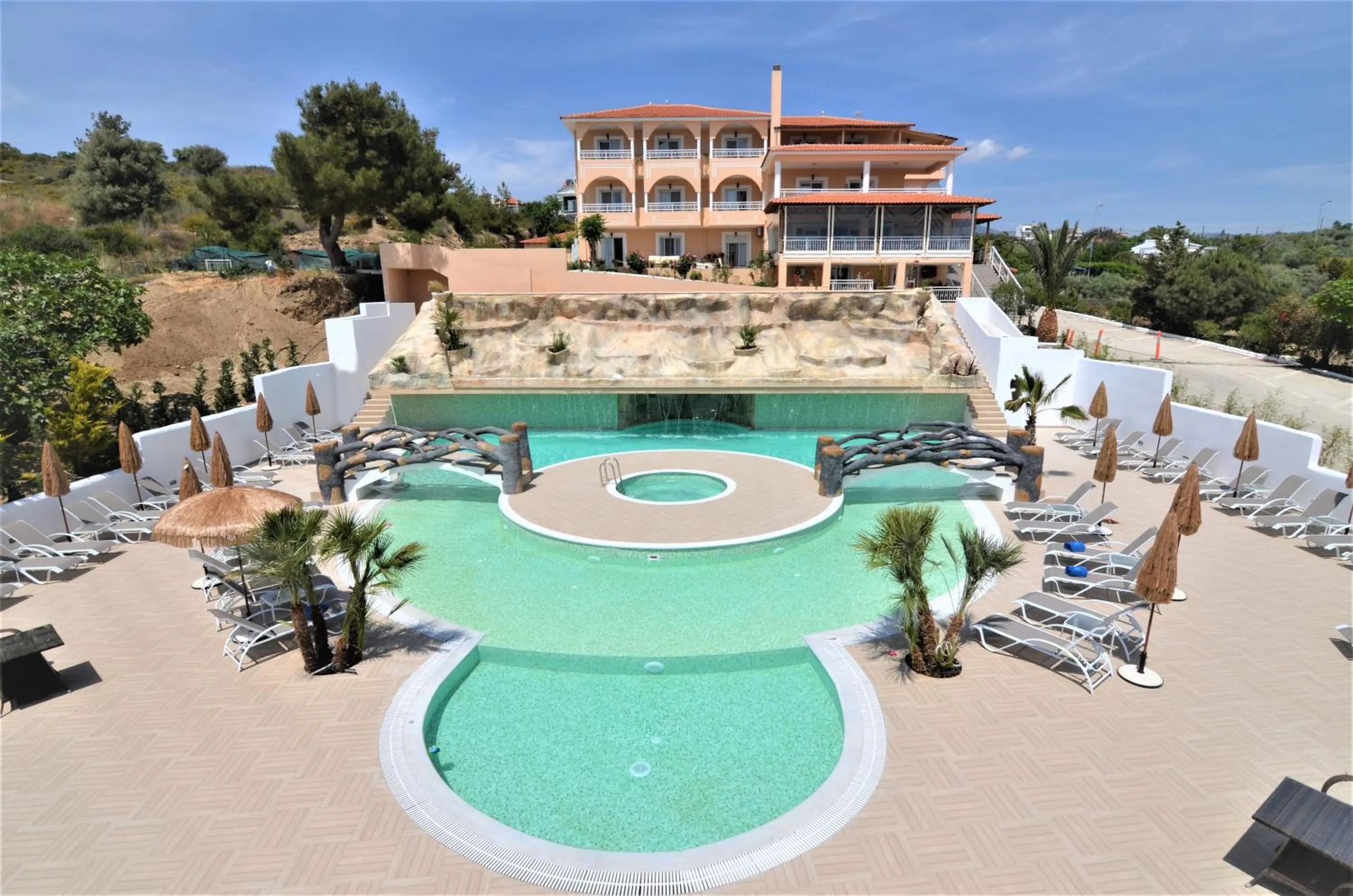 Property building in Grand Beach Hotel Thassos