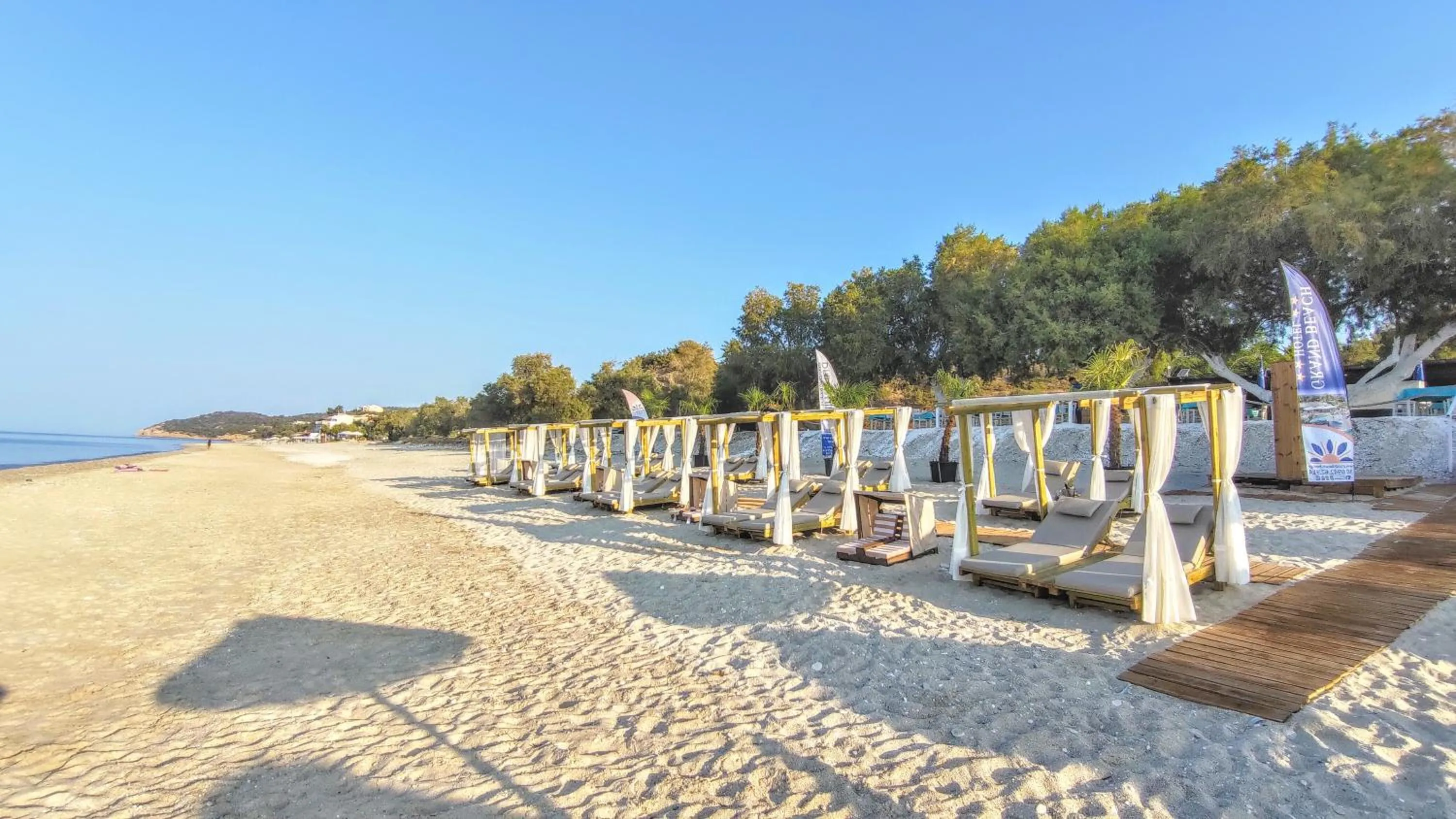 Beach in Grand Beach Hotel Thassos