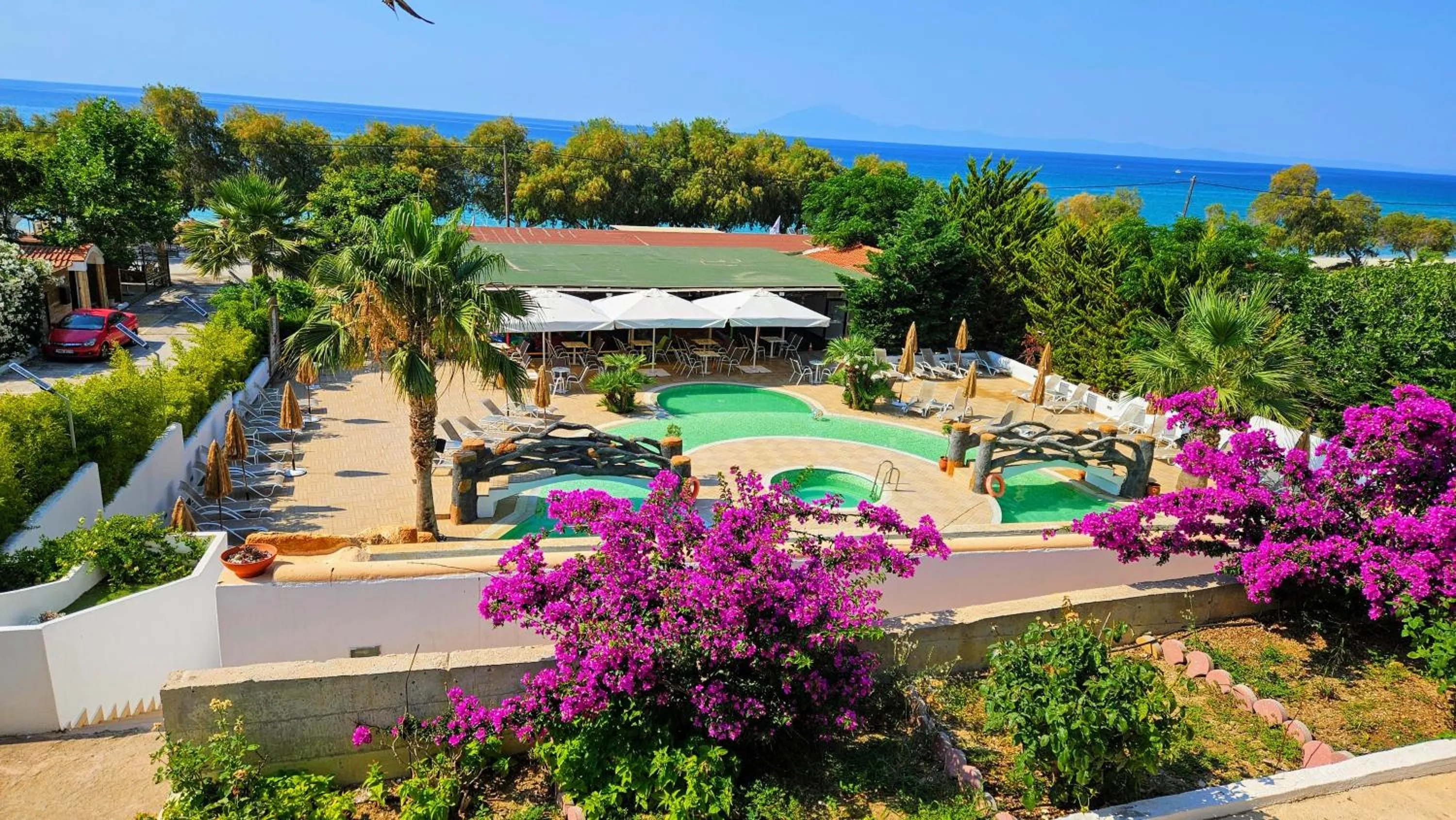 Day in Grand Beach Hotel Thassos