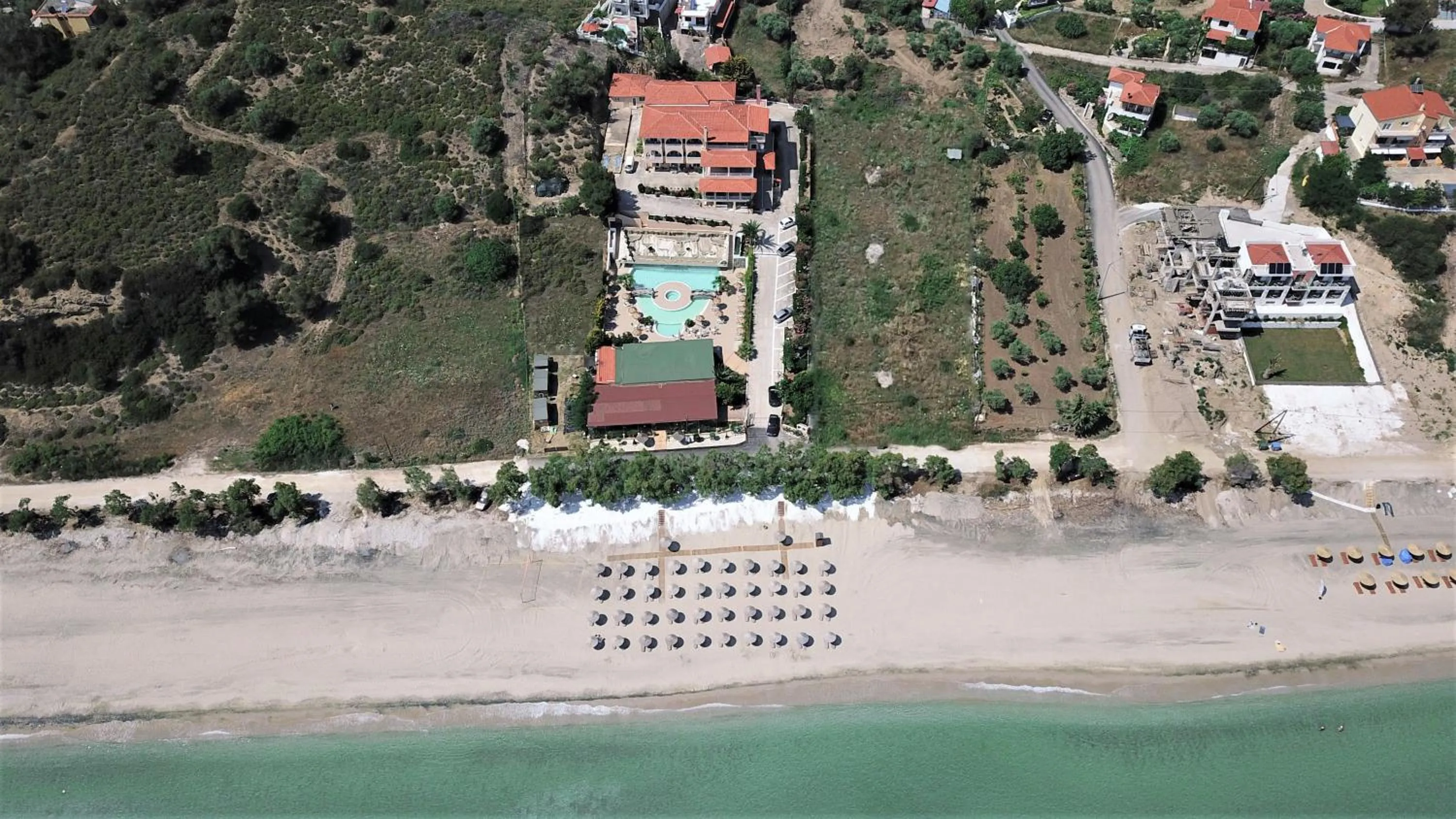 Property building in Grand Beach Hotel Thassos