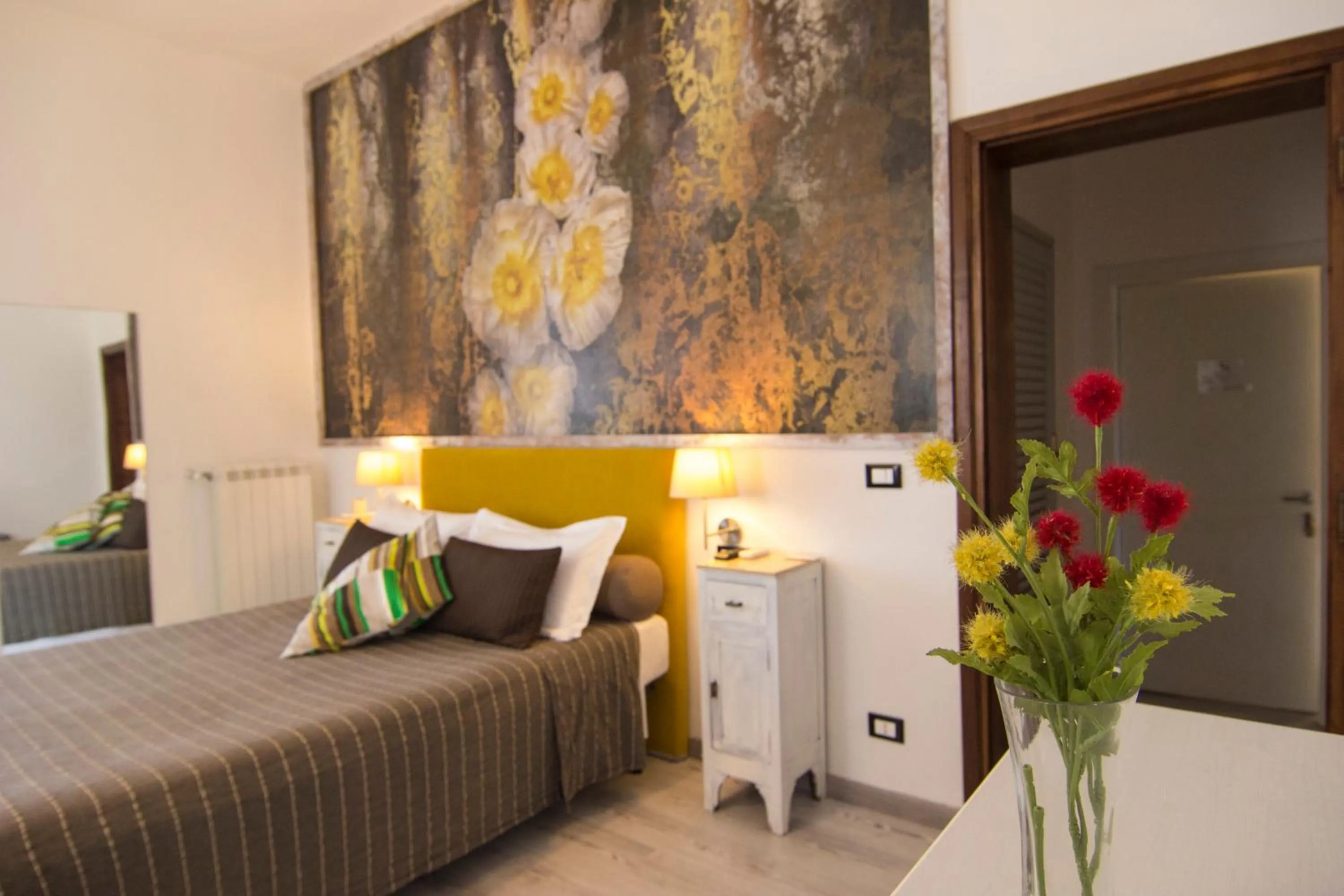 View (from property/room), Bed in B&B 7 Rooms