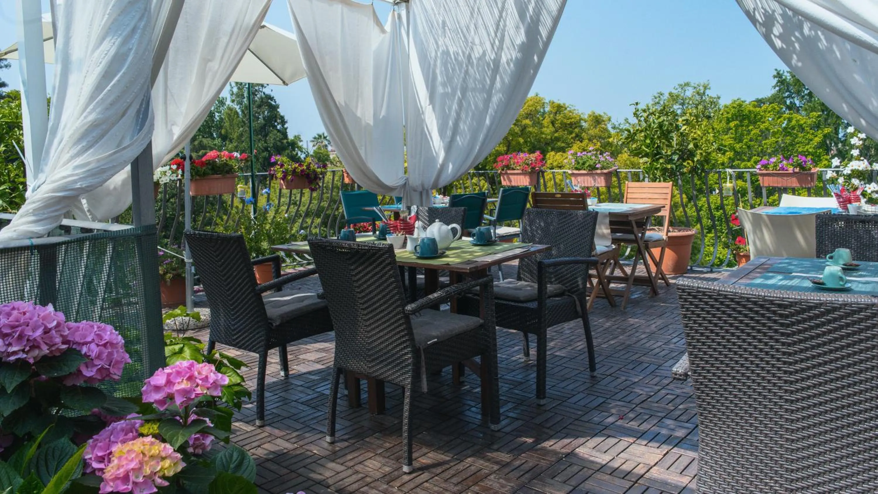 Balcony/Terrace in B&B 7 Rooms