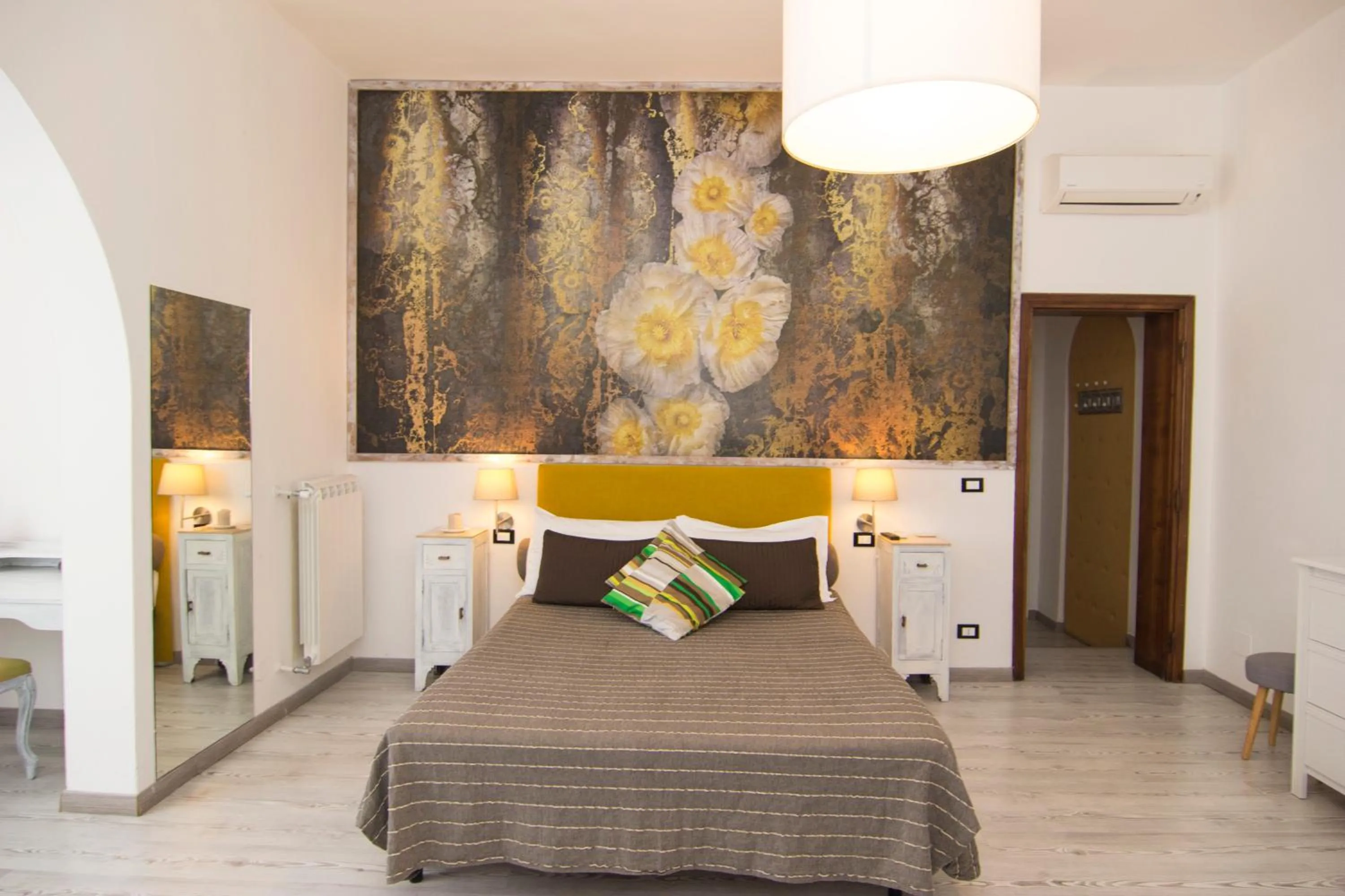 View (from property/room), Bed in B&B 7 Rooms