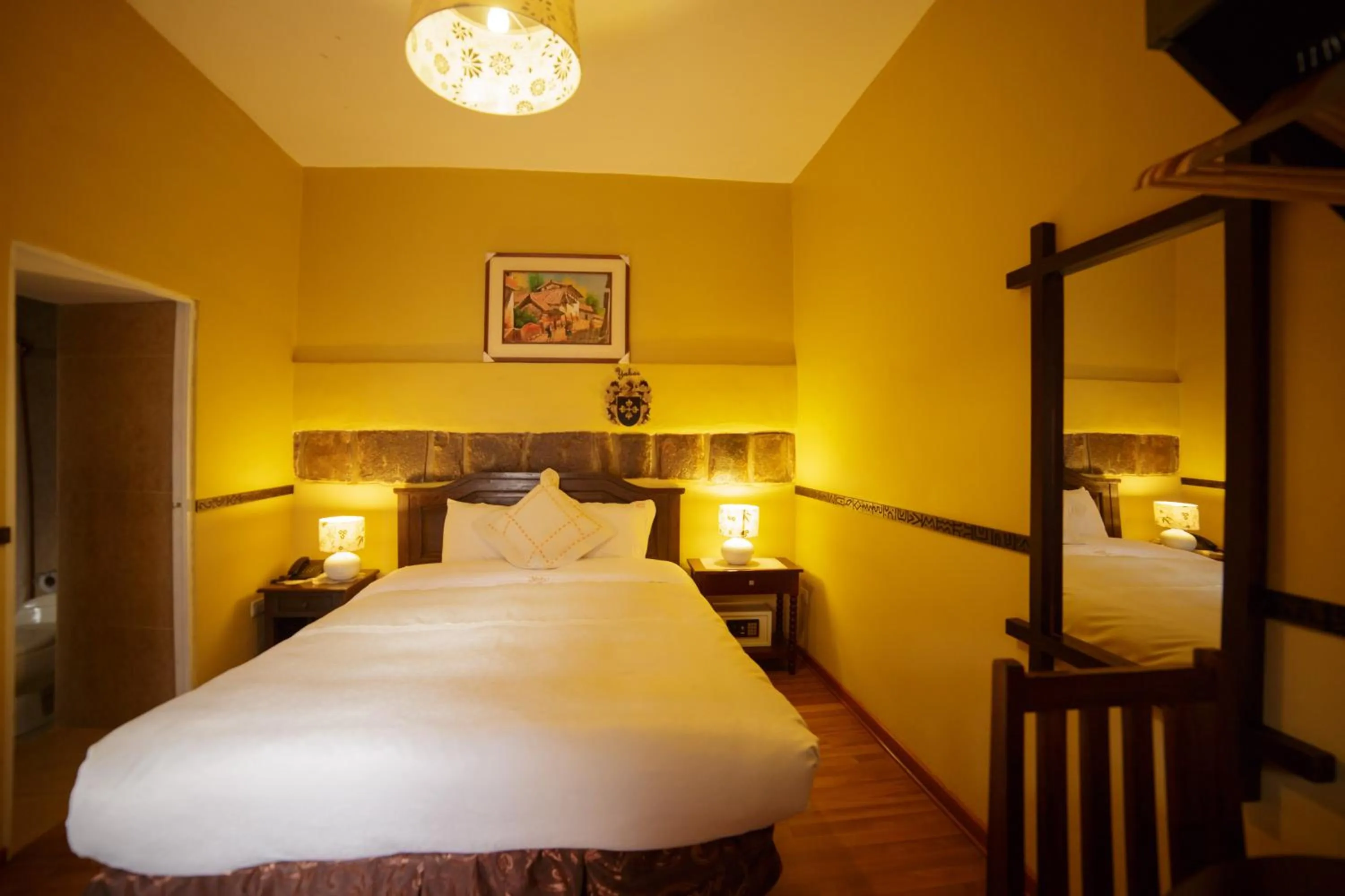 Decorative detail, Bed in Yabar Hotel Plaza