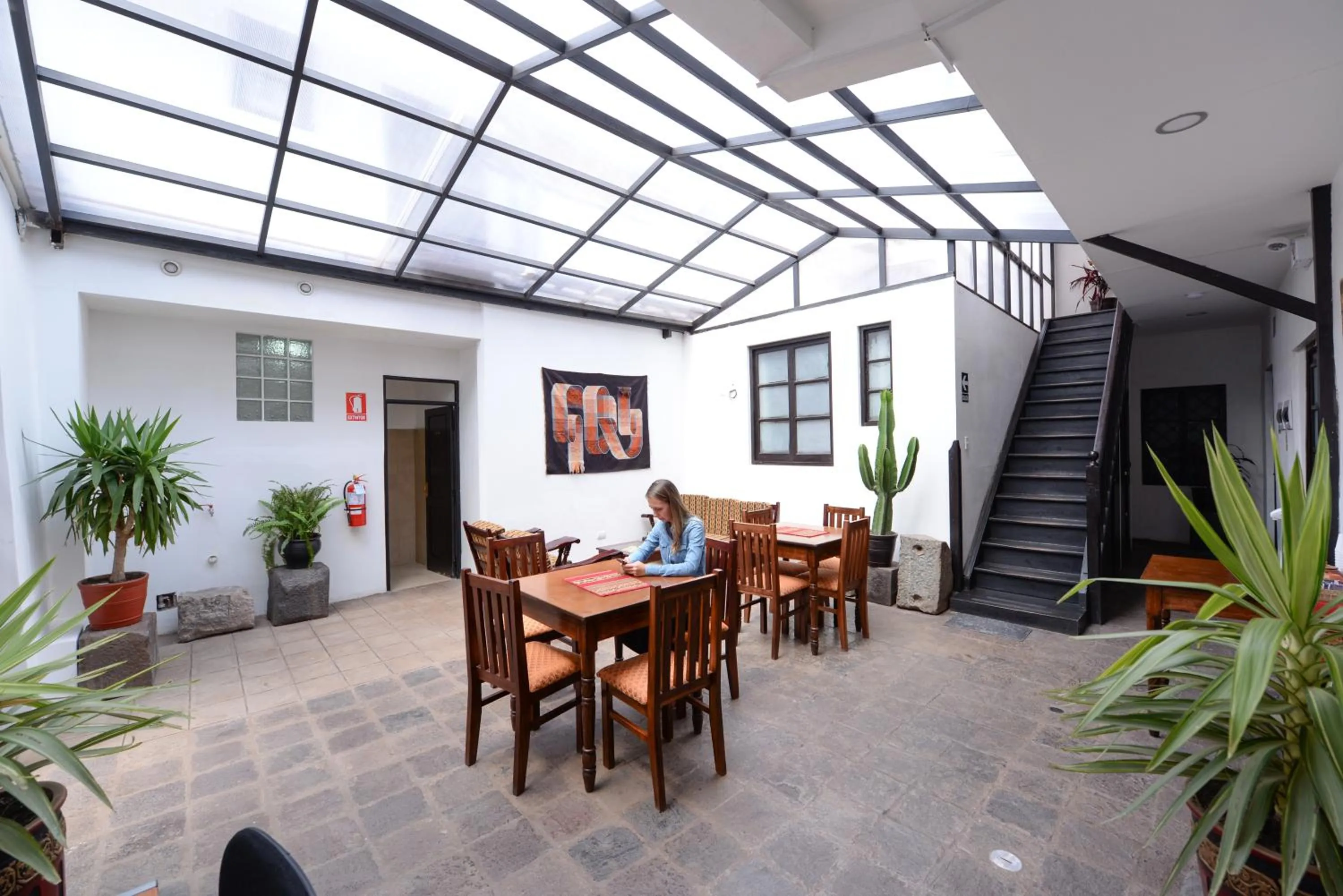 Patio in Yabar Hotel Plaza