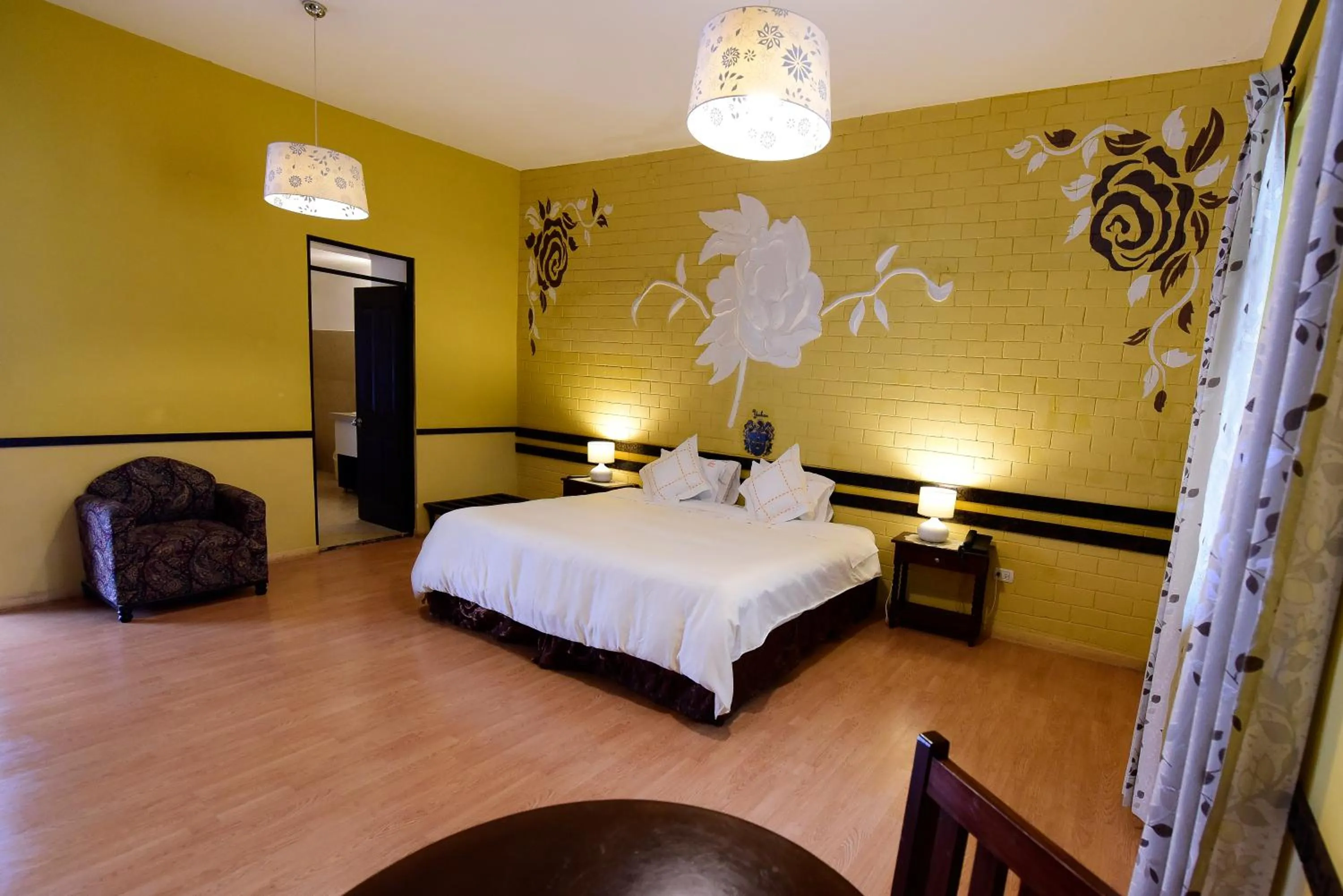 Decorative detail, Bed in Yabar Hotel Plaza