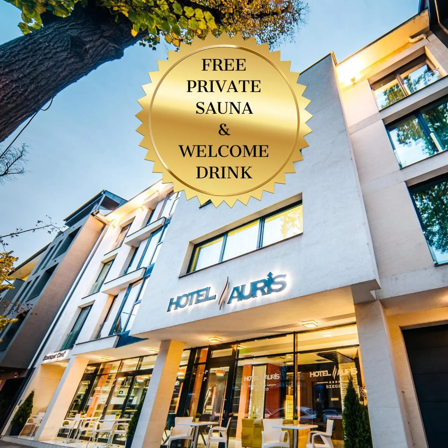 Property building in Hotel Auris