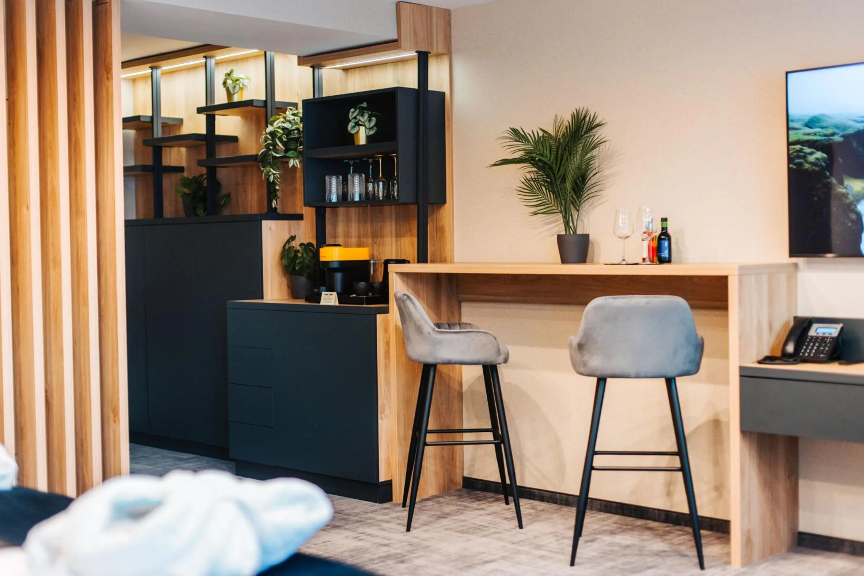 Coffee/tea facilities in Hotel Auris