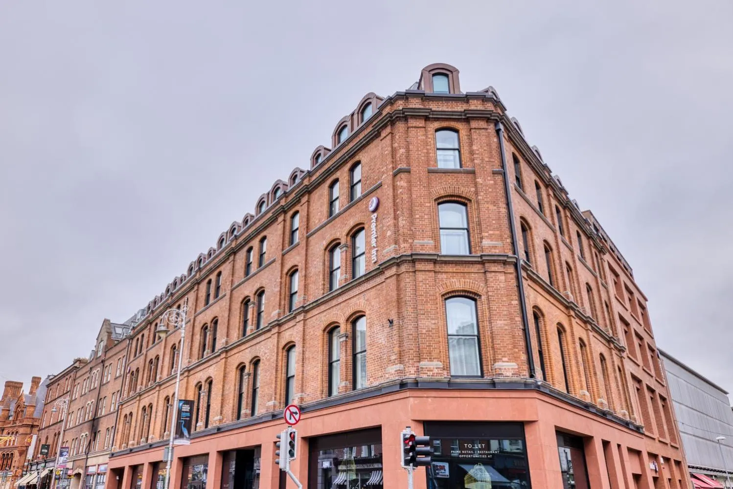 Property building in Premier Inn Dublin City Temple Bar