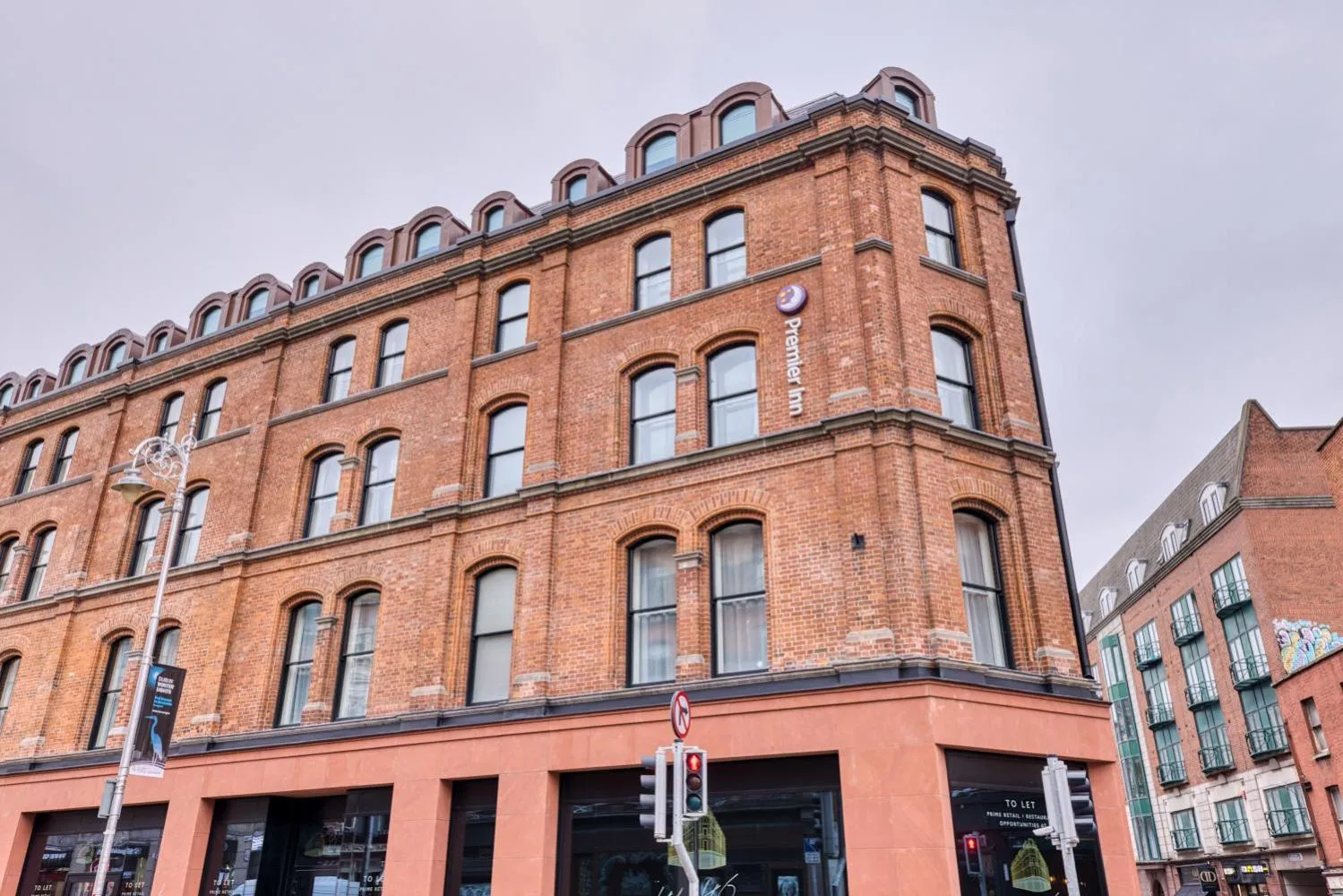 Property building in Premier Inn Dublin City Temple Bar