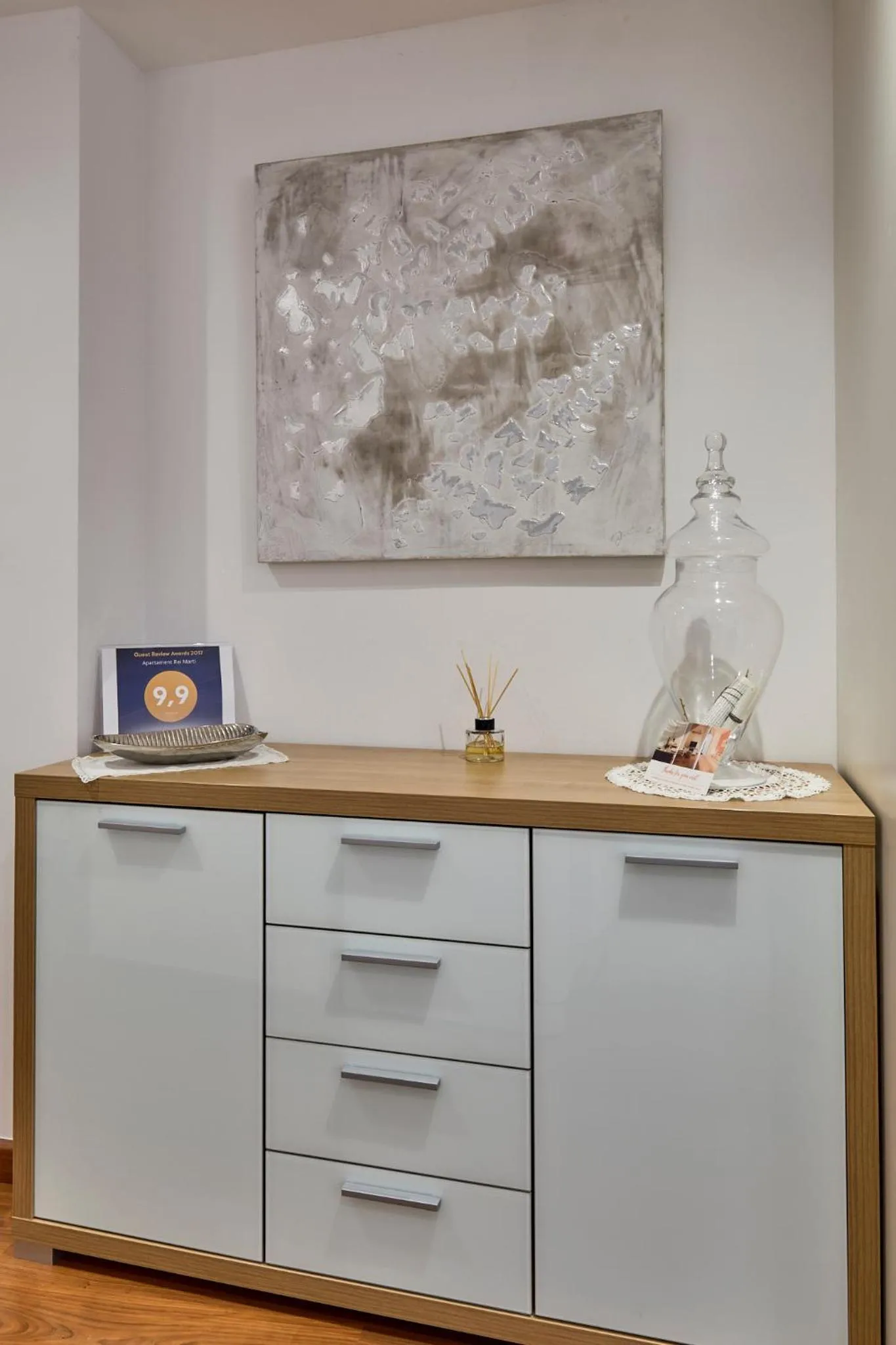 Seating area in Little Home Girona