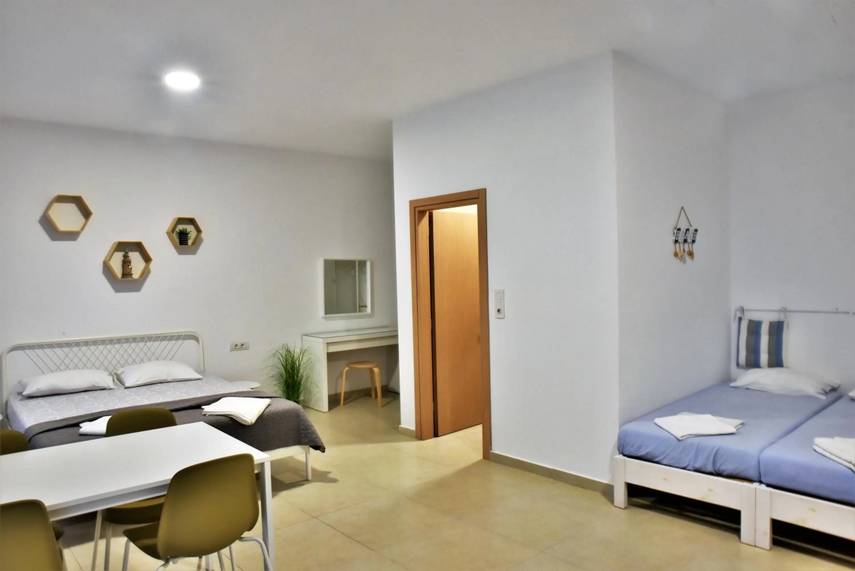 Photo of the whole room, Bed in Telhinis Hotel & Apartments
