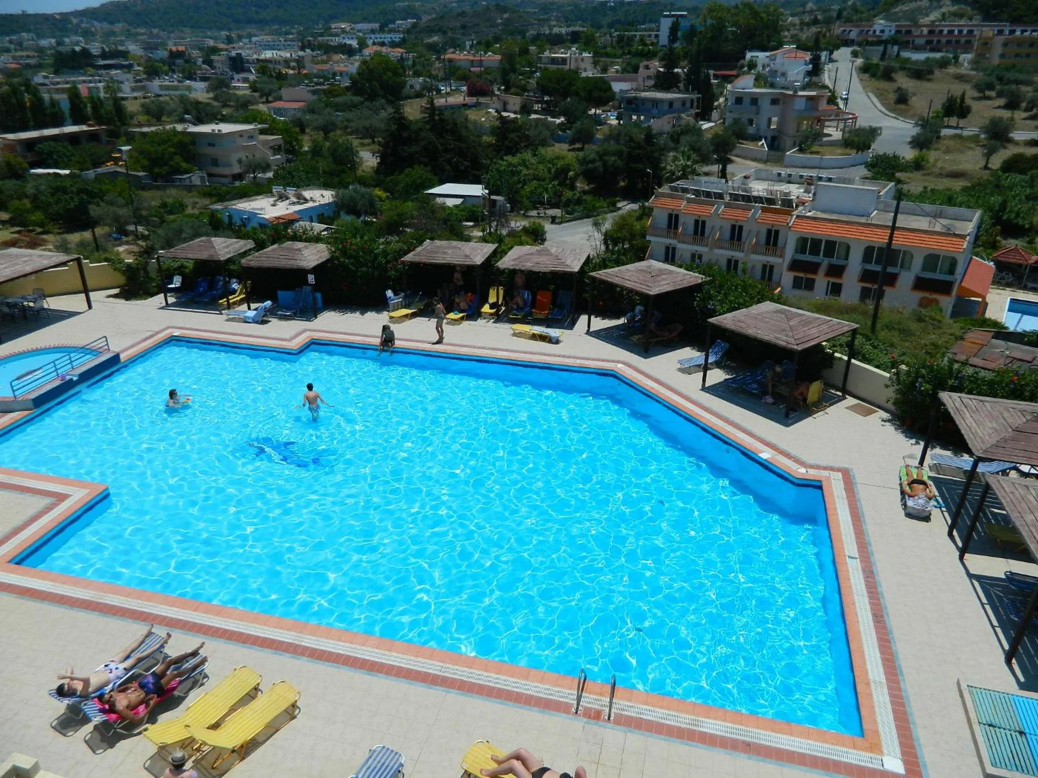Bird's eye view in Telhinis Hotel & Apartments