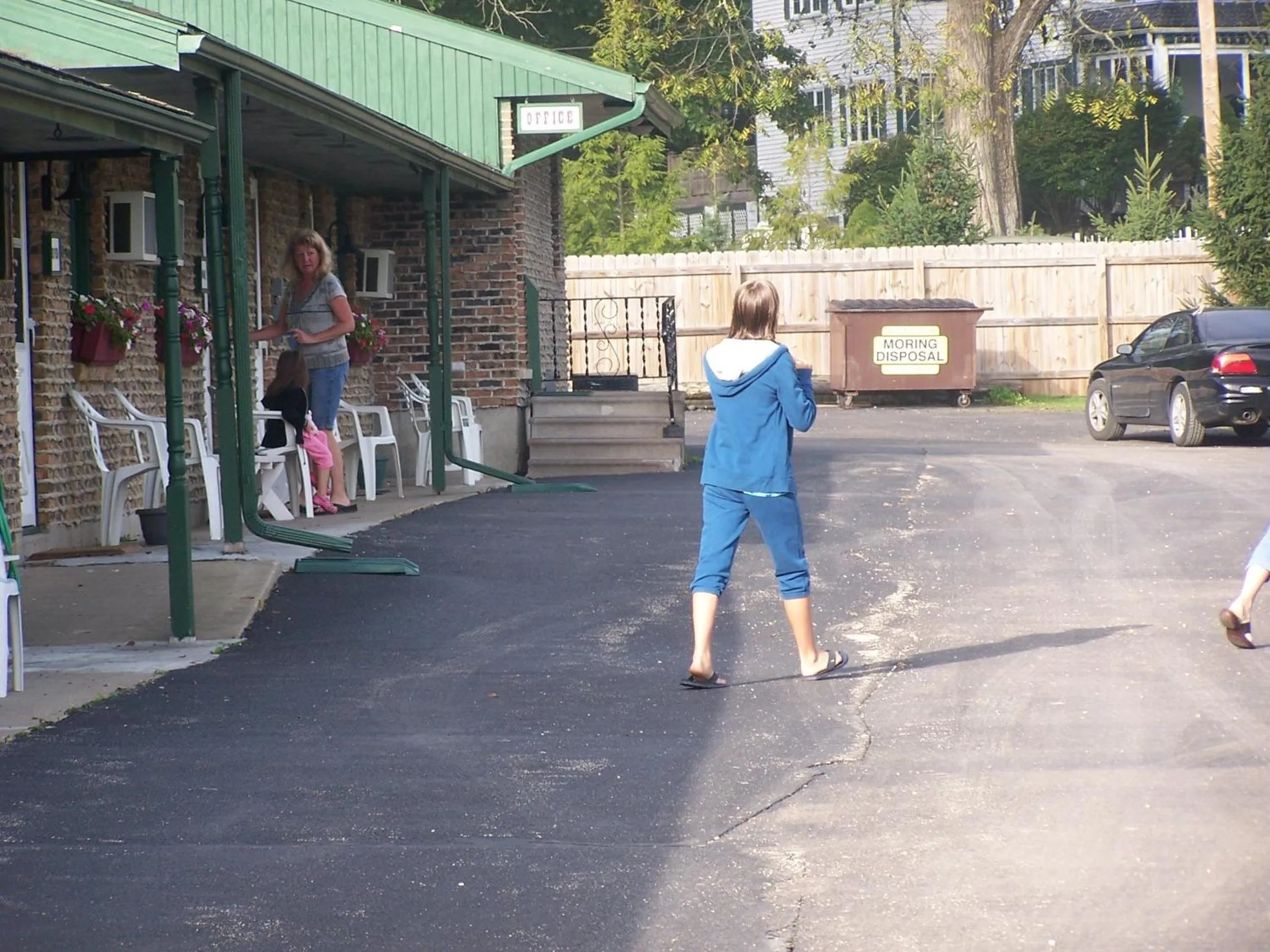 Patio in Chateau Lodge