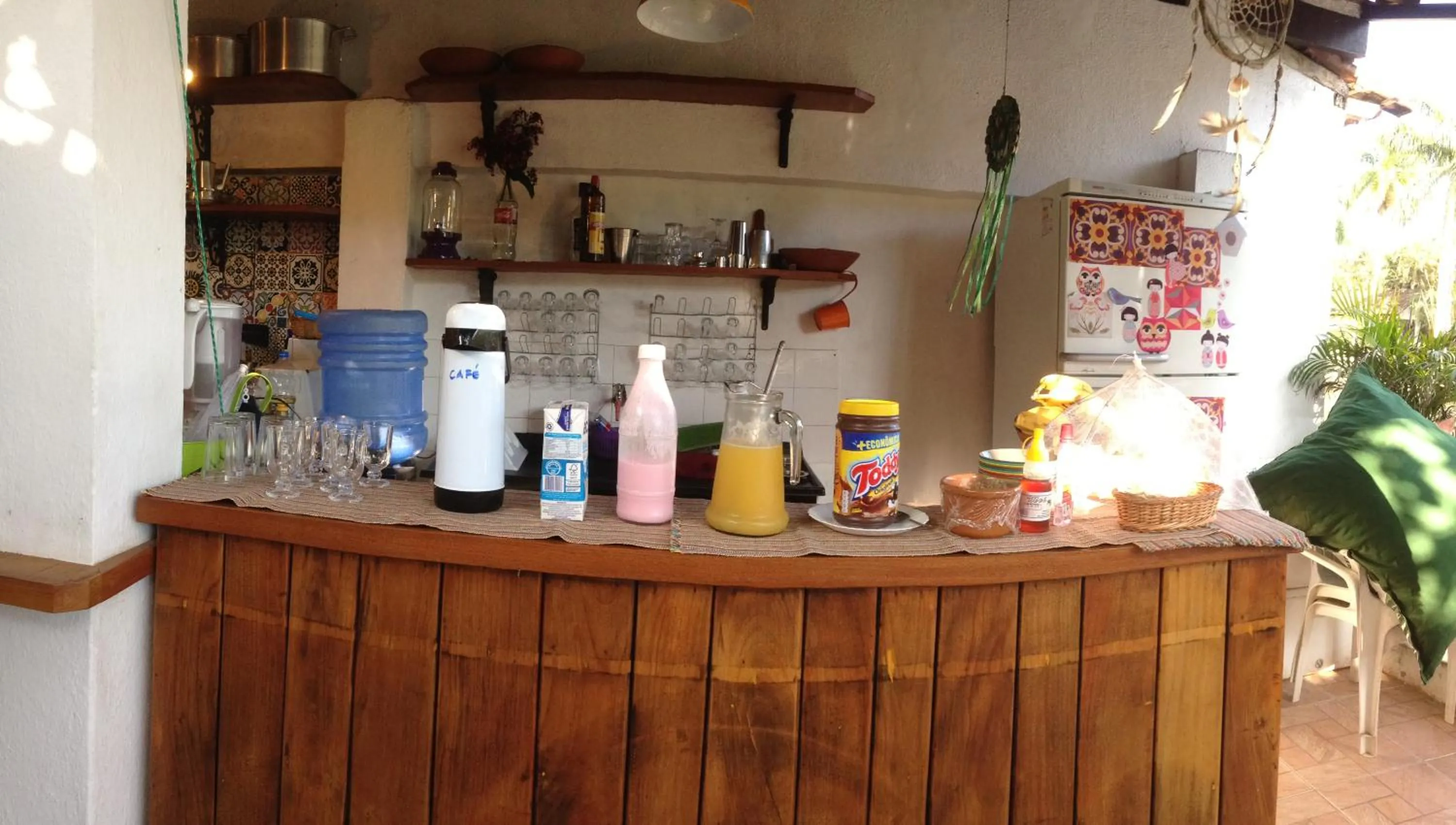 Breakfast in Maracujá Hostel
