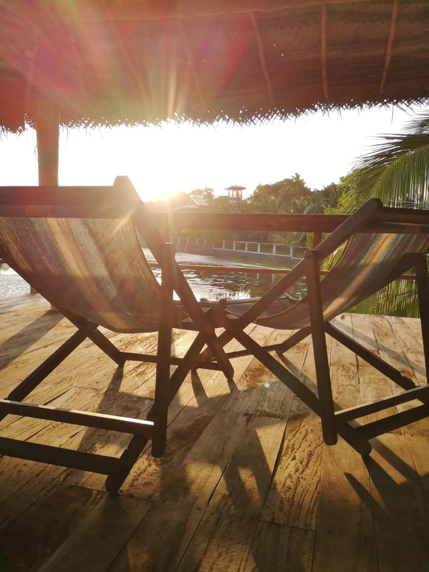 Patio in Hideaway Lodge