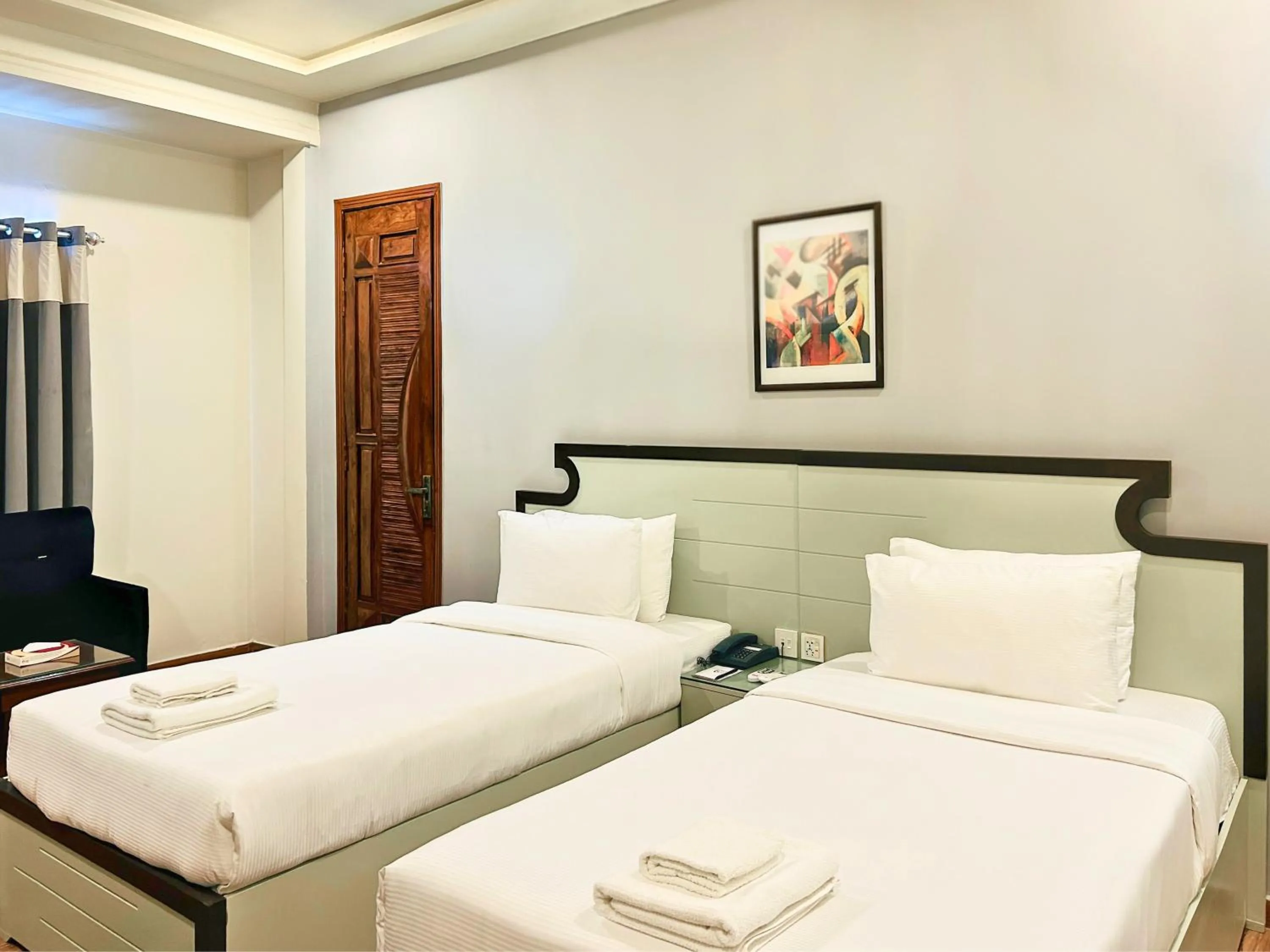 Bedroom, Bed in Hotel One University Sukkur