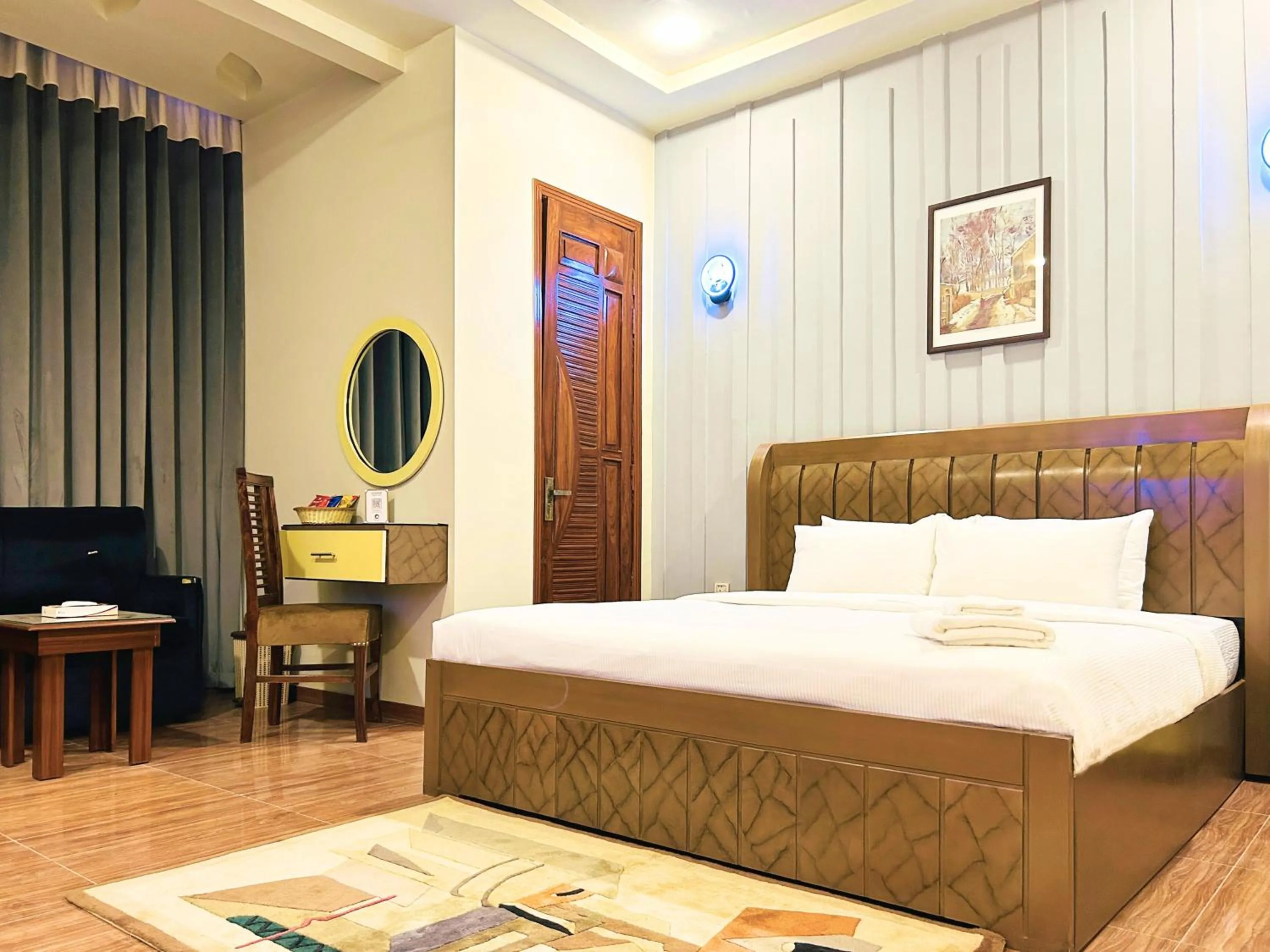 Bedroom, Bed in Hotel One University Sukkur