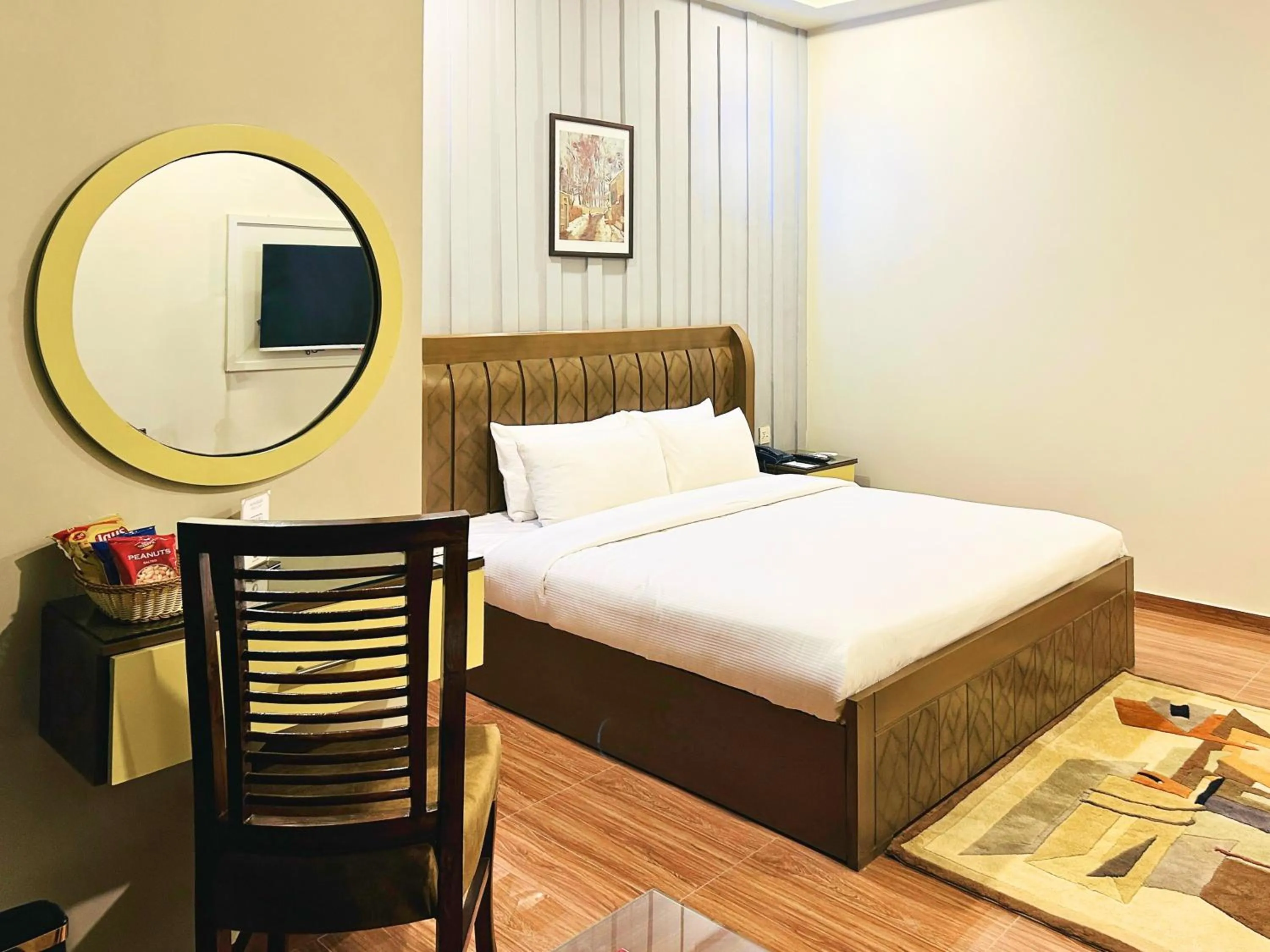 Bedroom, Bed in Hotel One University Sukkur