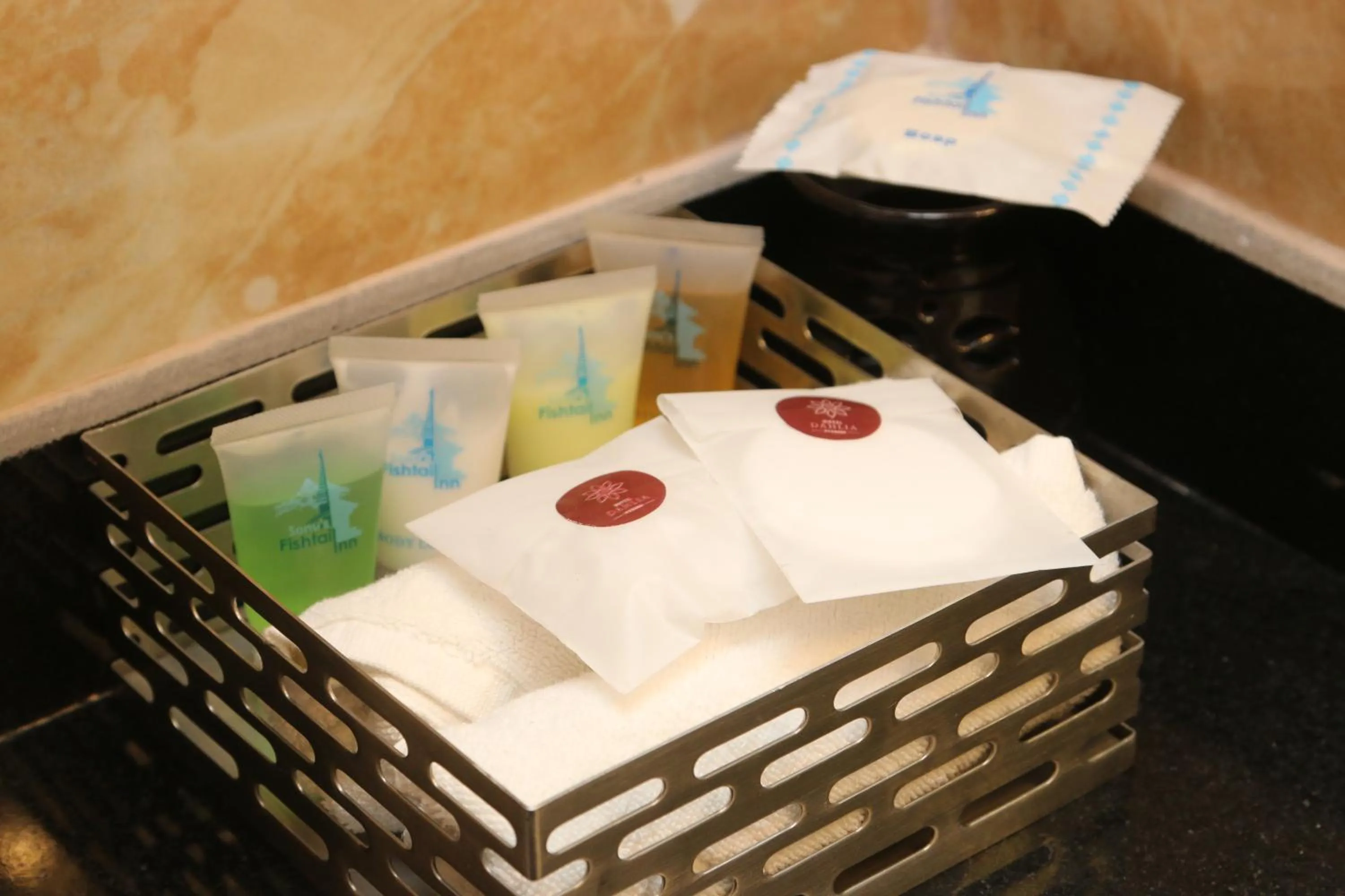 Toilet in Dahlia Boutique Hotel