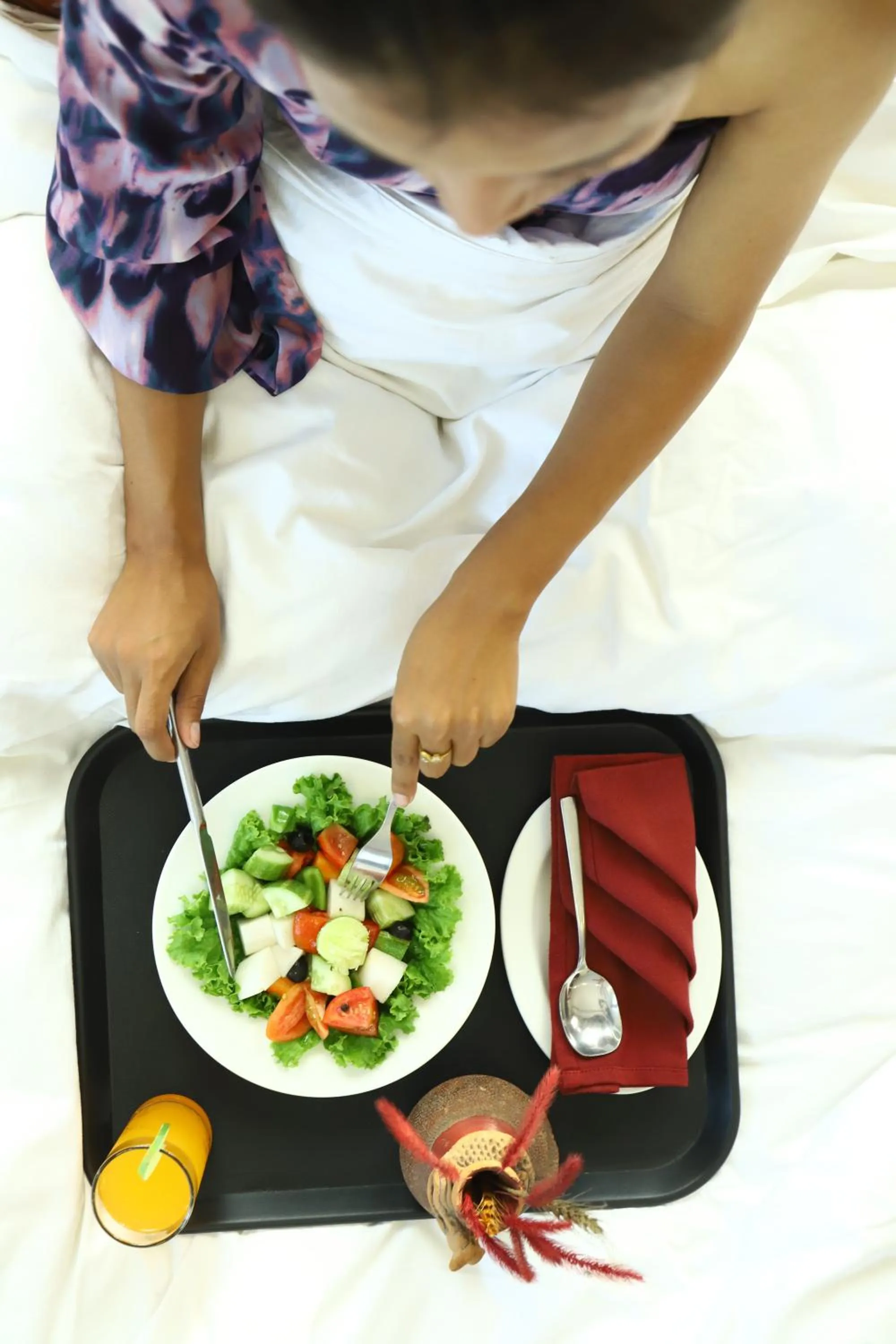 Food and drinks in Dahlia Boutique Hotel