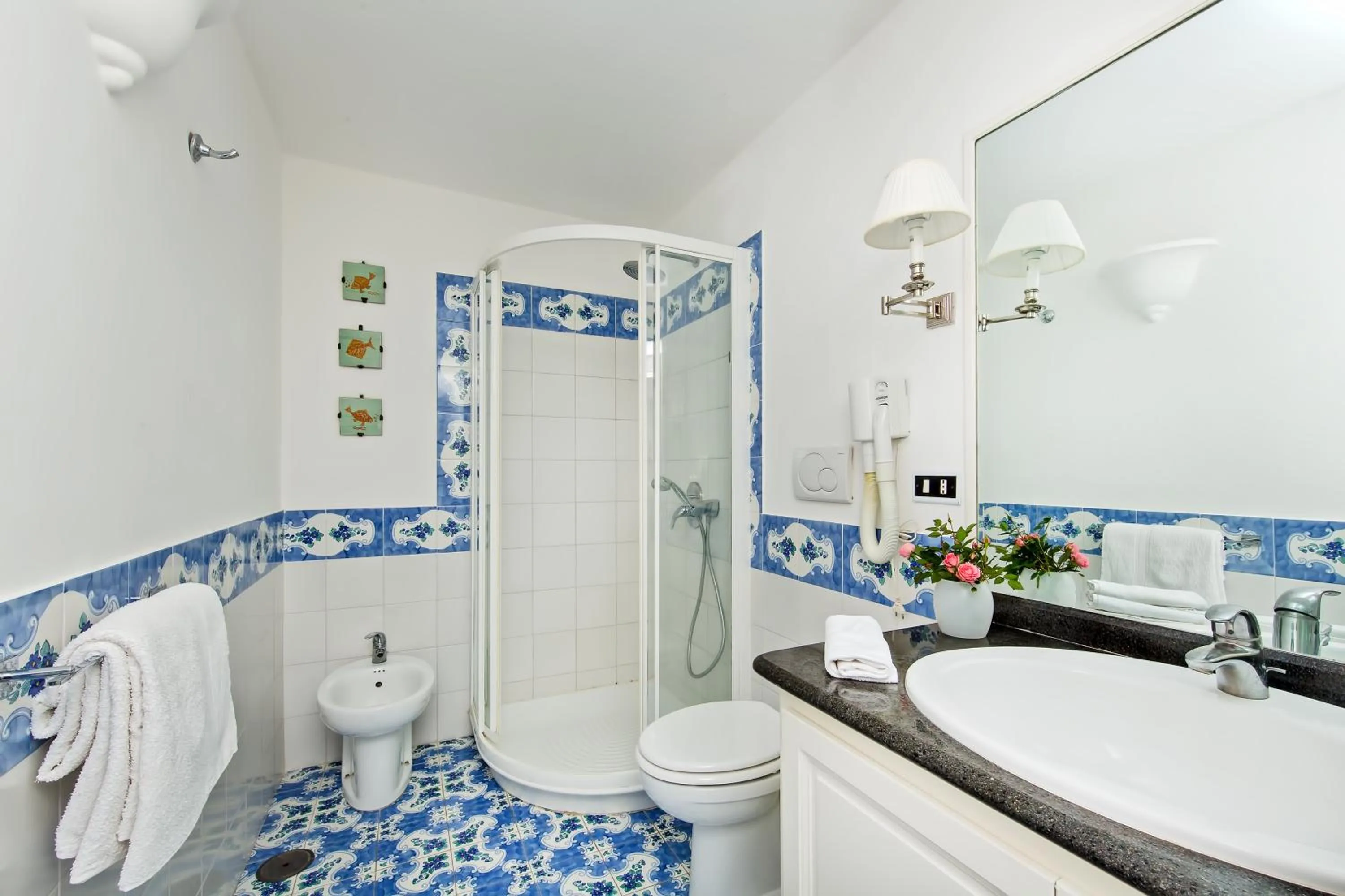 Shower in Il Giardino dell'Arte