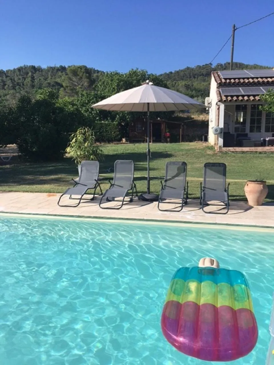 Swimming pool in La Vignarelle