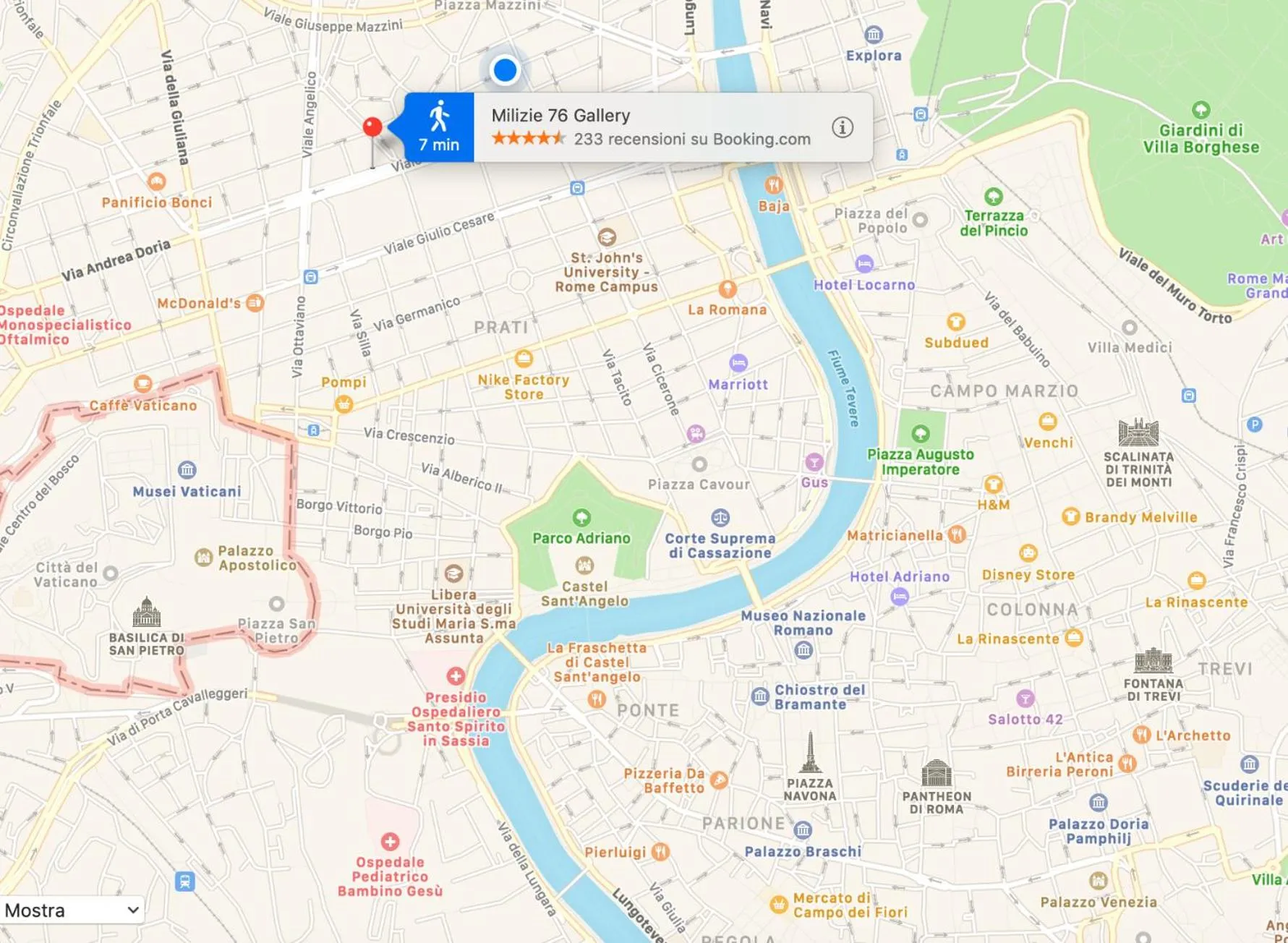 Bird's eye view in Milizie 76 Gallery