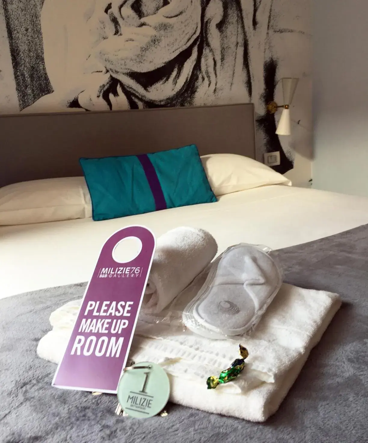 Deluxe Single Room with Balcony in Milizie 76 Gallery Deluxe Single Room with Balcony in Milizie 76 Gallery