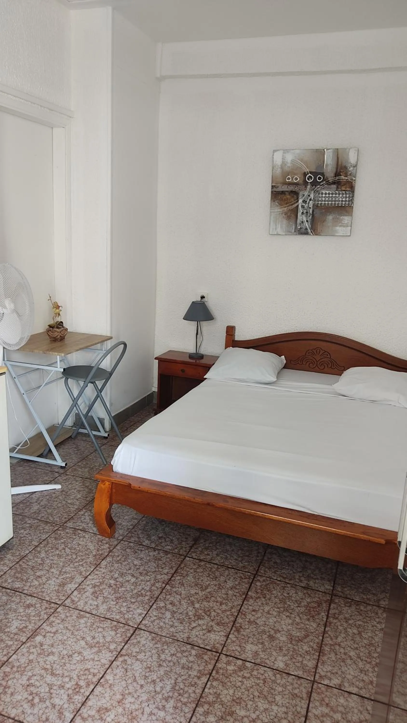 Bedroom, Bed in Hôtel Le Nathania