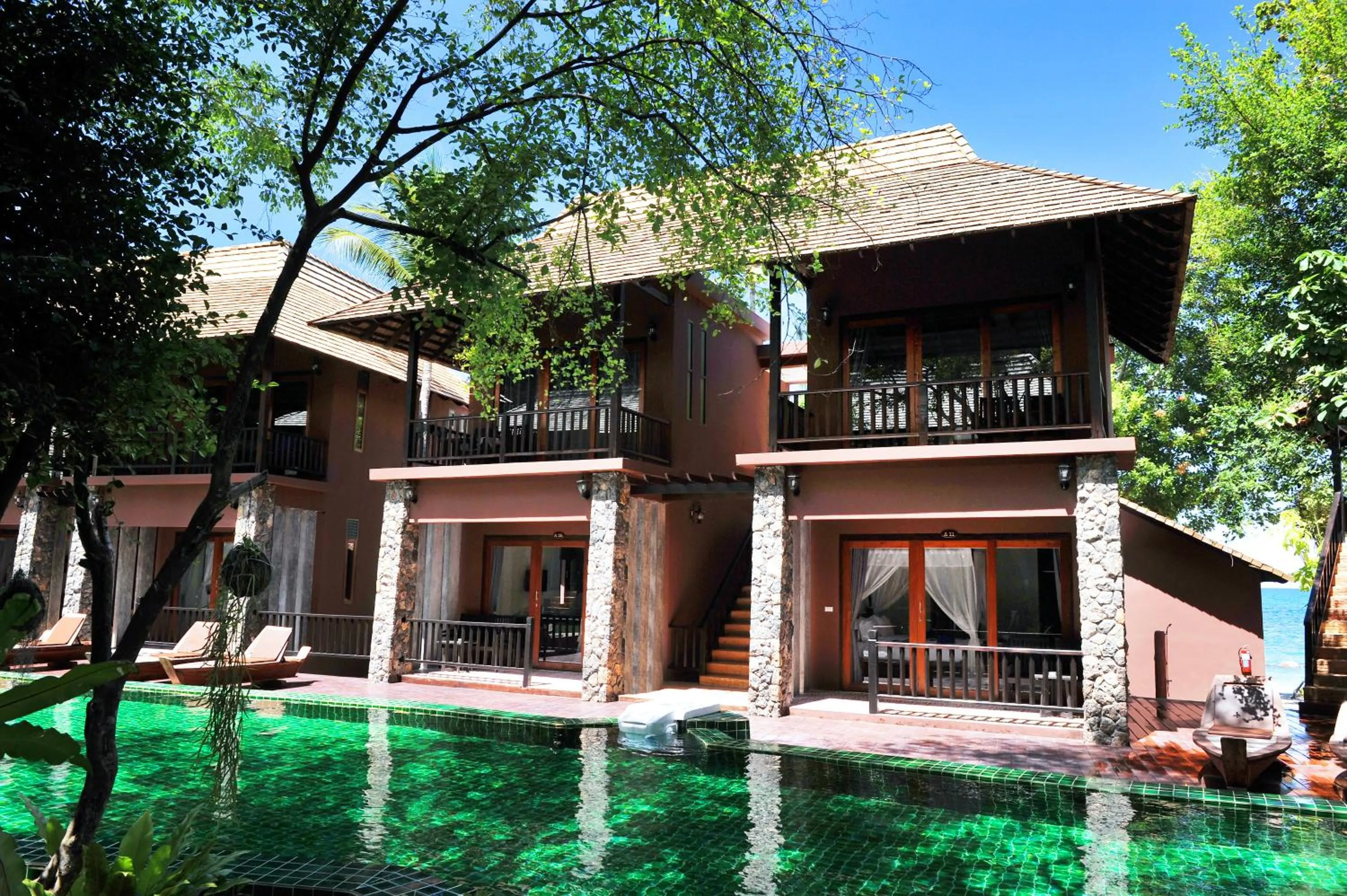 Garden in Koh Tao Beach Club