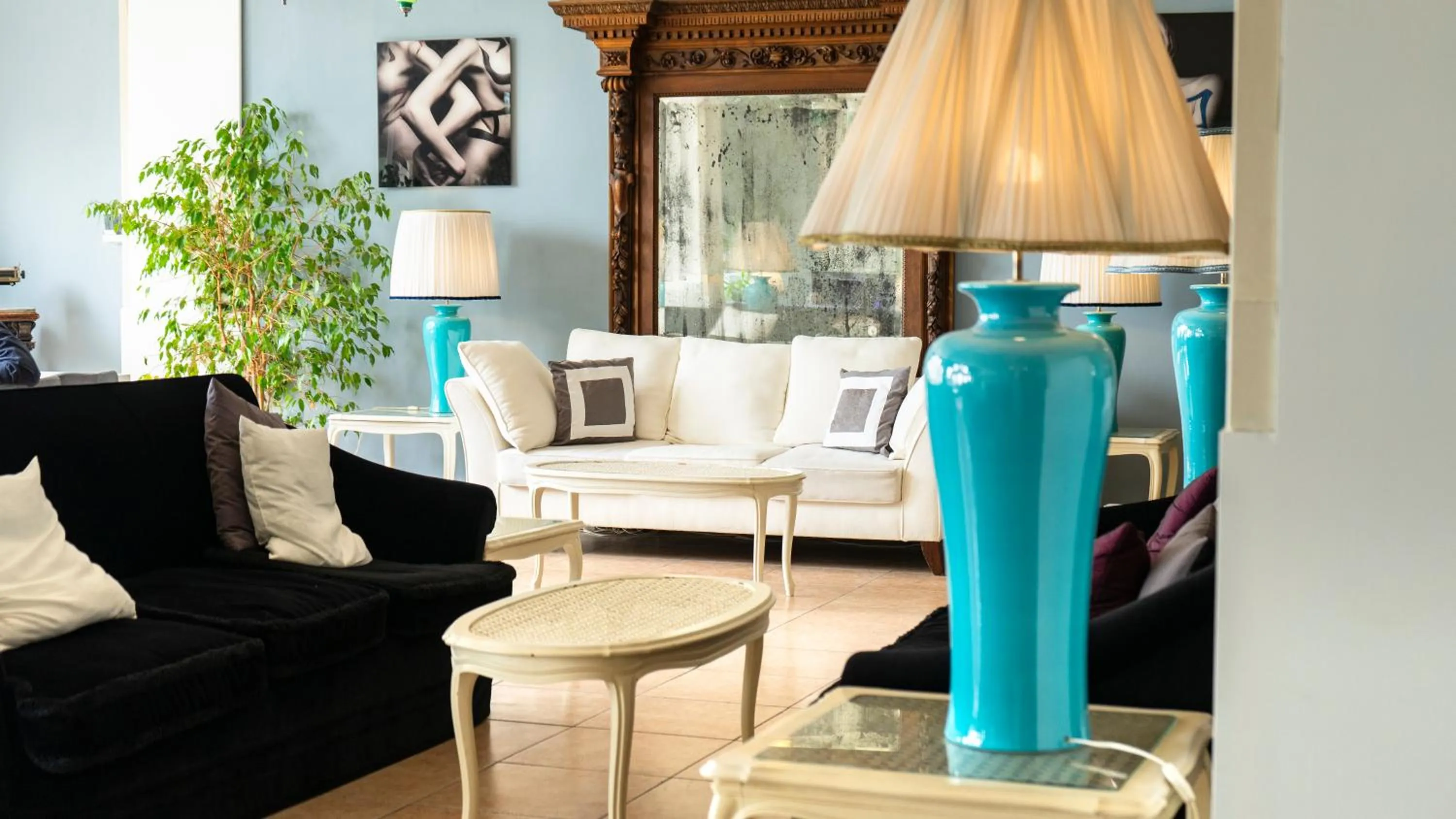 Lobby or reception in Hotel Sinuessa Terme