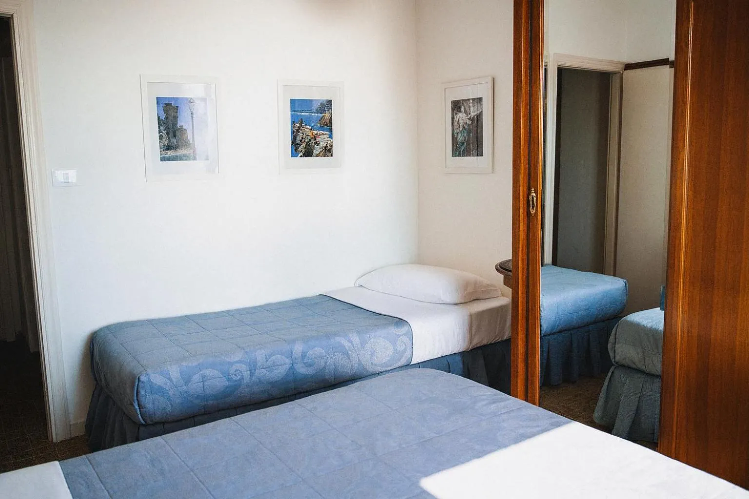 Bed in Hotel Sinuessa Terme