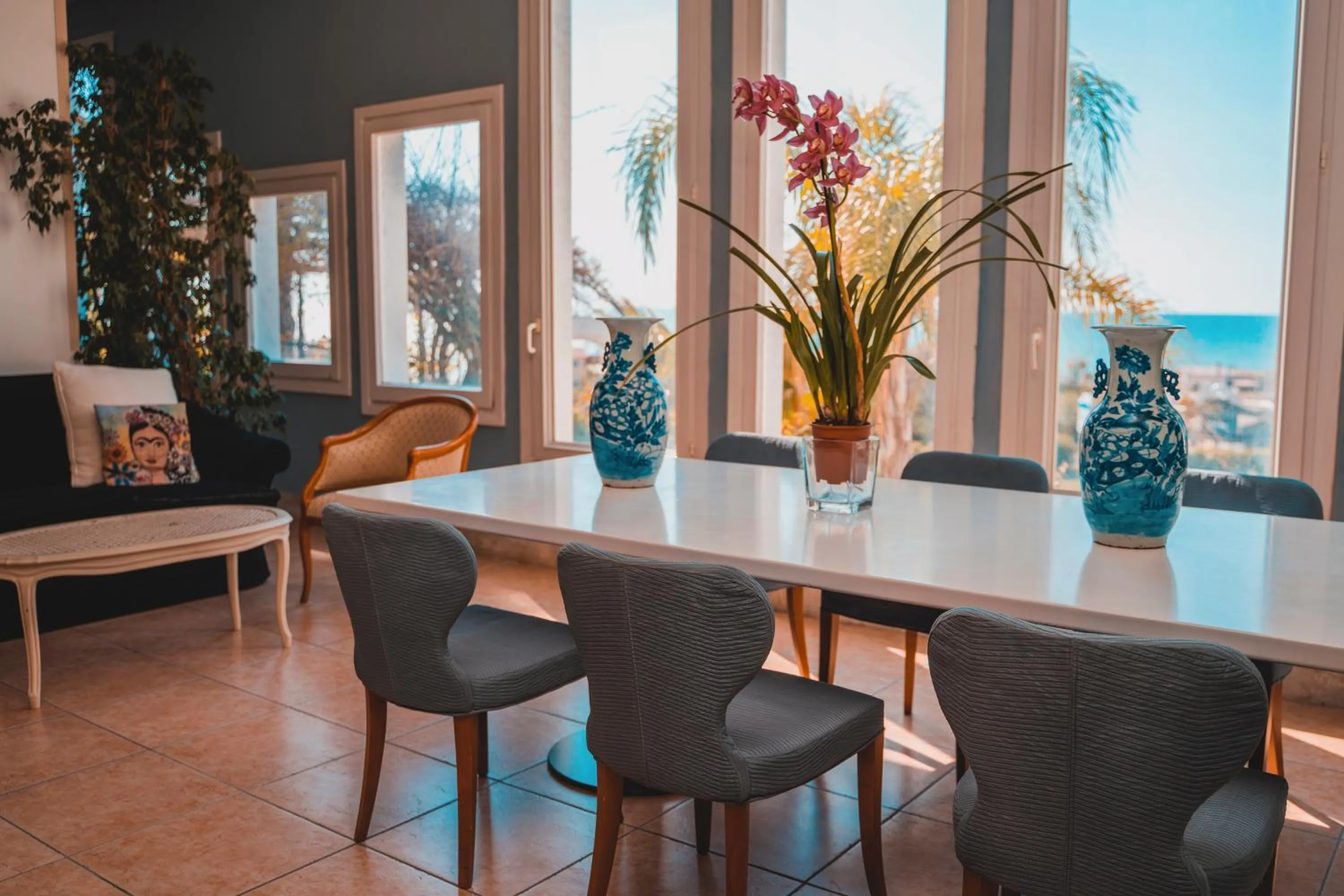 Lobby or reception in Hotel Sinuessa Terme