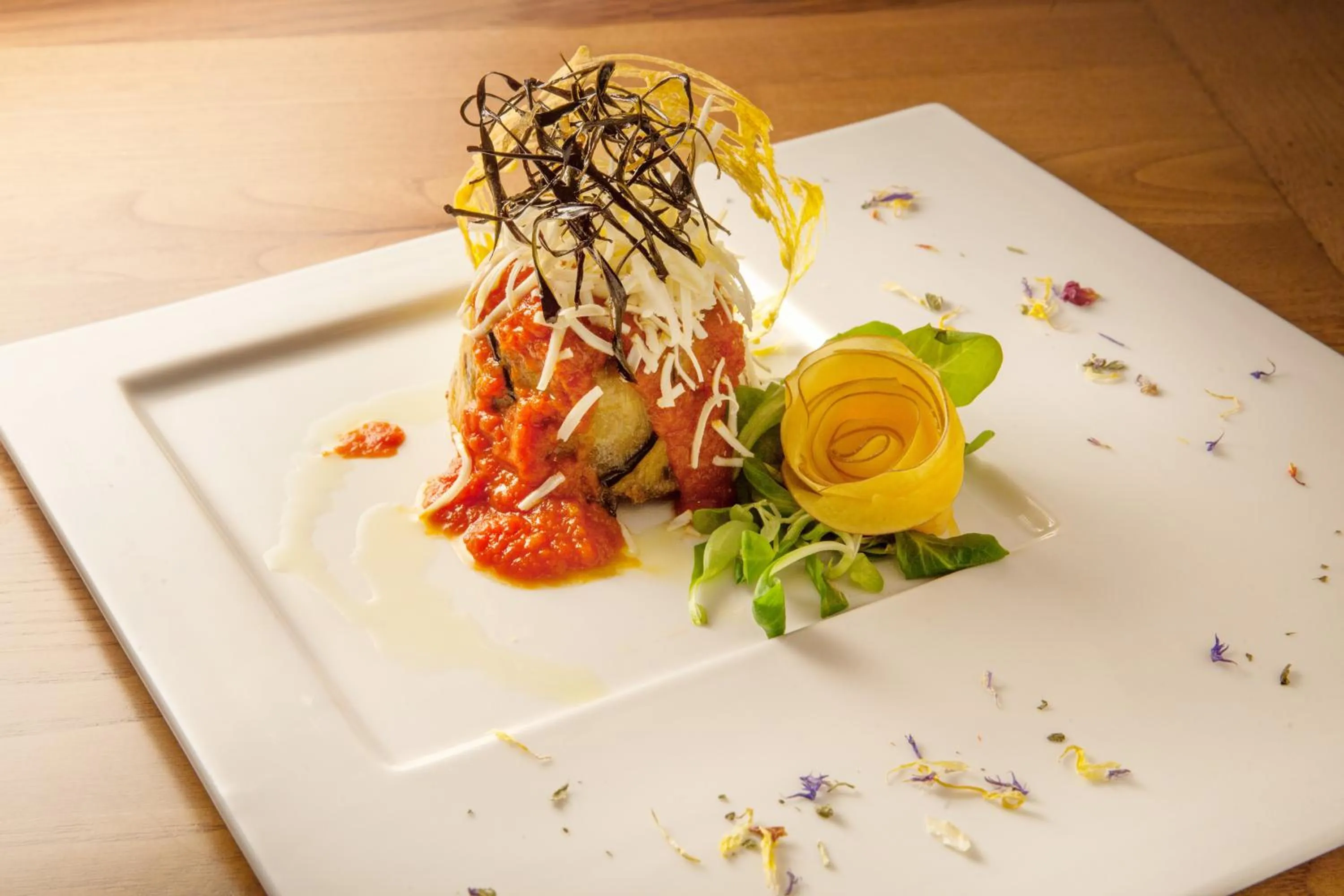 Food close-up in Dimora Storica Hotel Maccarunera