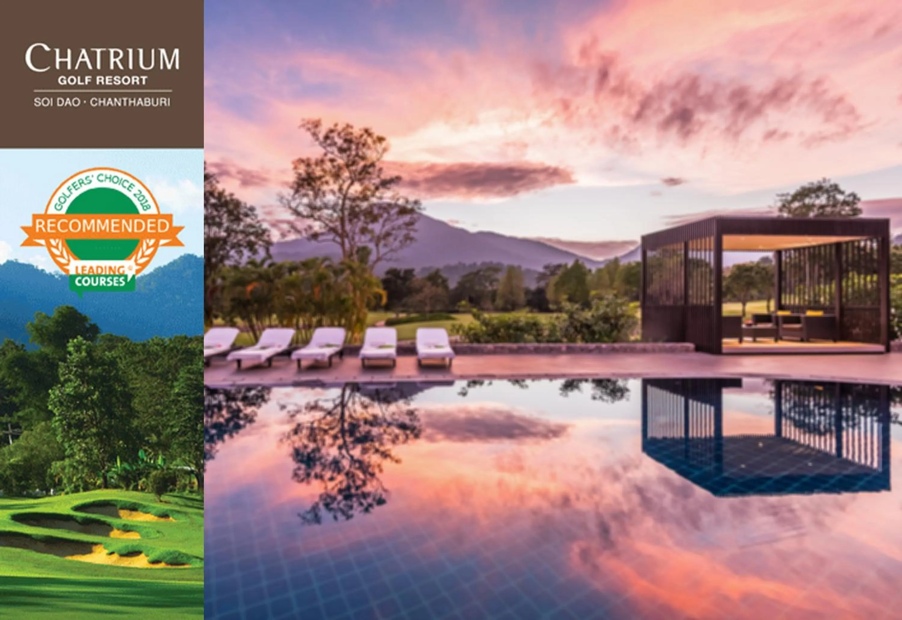 Property logo or sign in Chatrium Golf Resort Soi Dao Chanthaburi