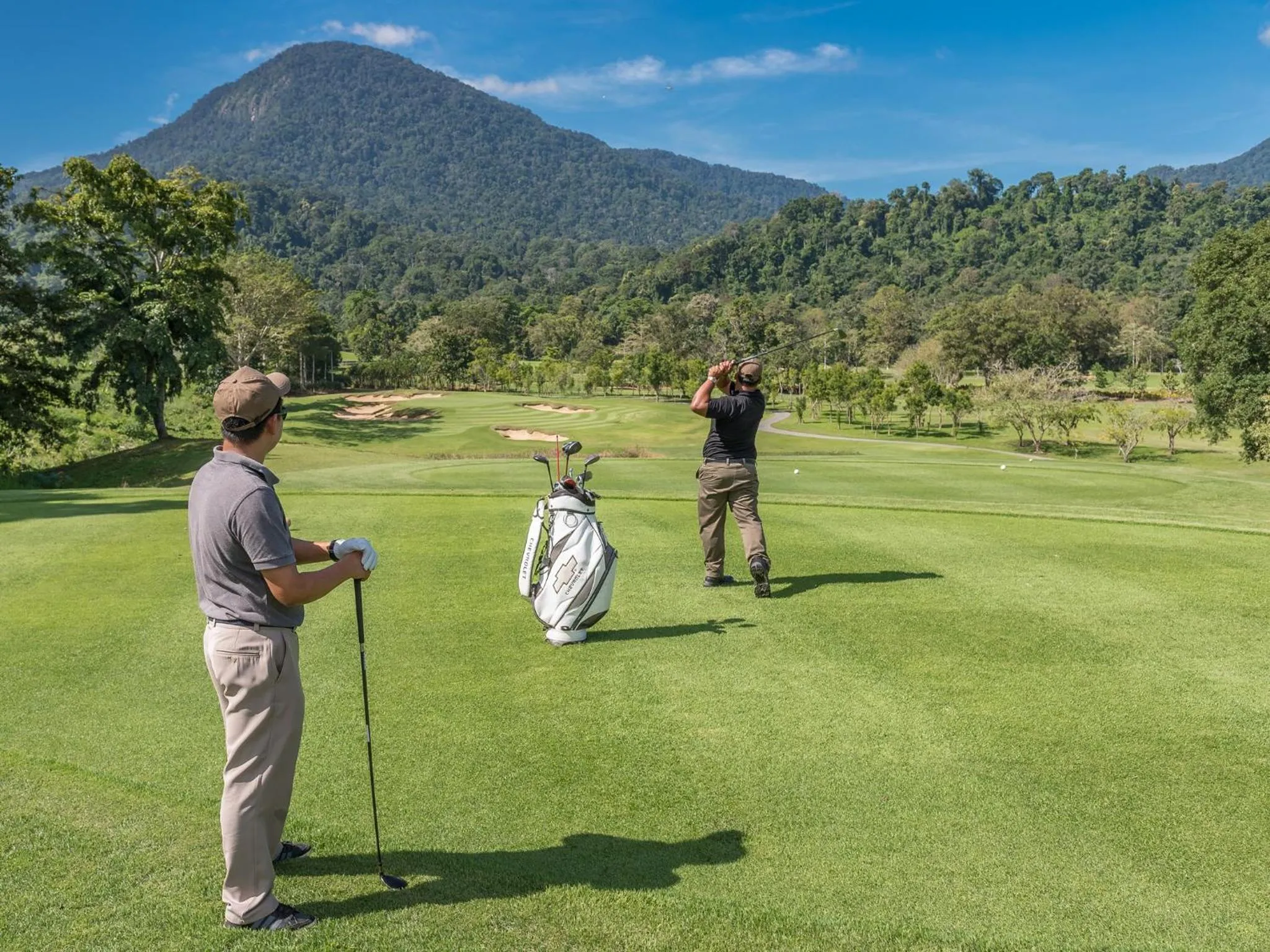 Golfcourse in Chatrium Golf Resort Soi Dao Chanthaburi