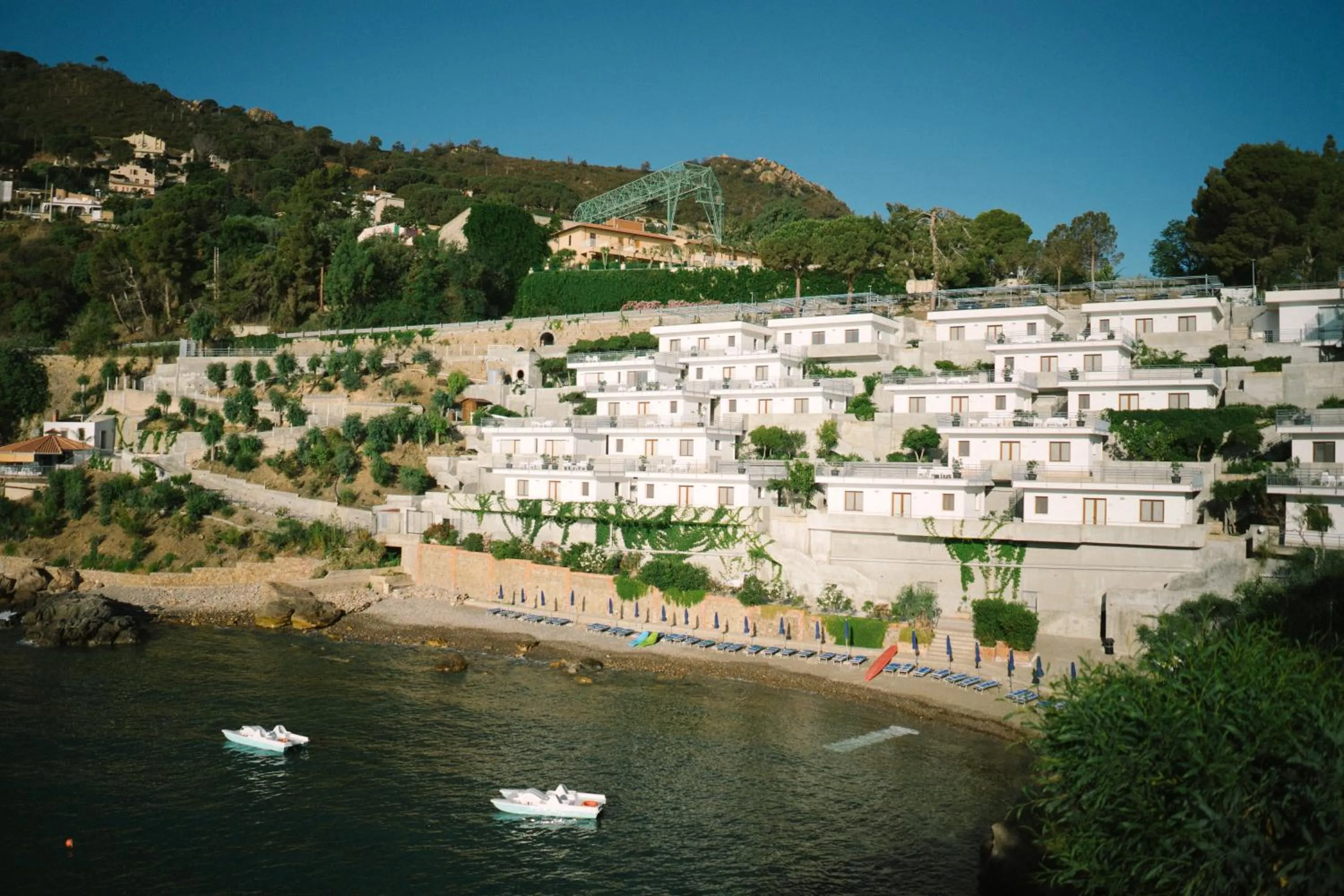Bird's eye view in Blue Bay