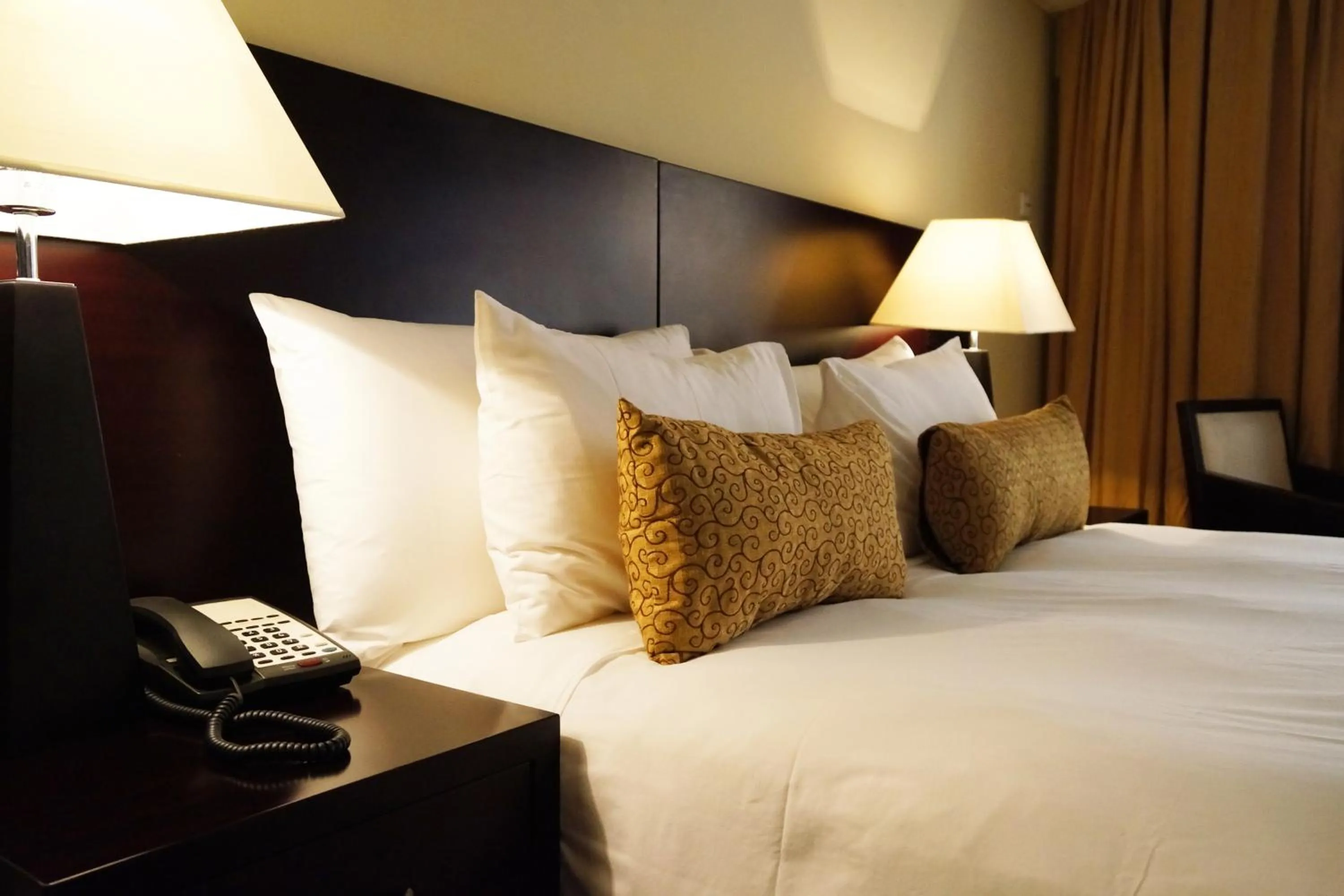 Bed in Hotel Royal Kinshasa