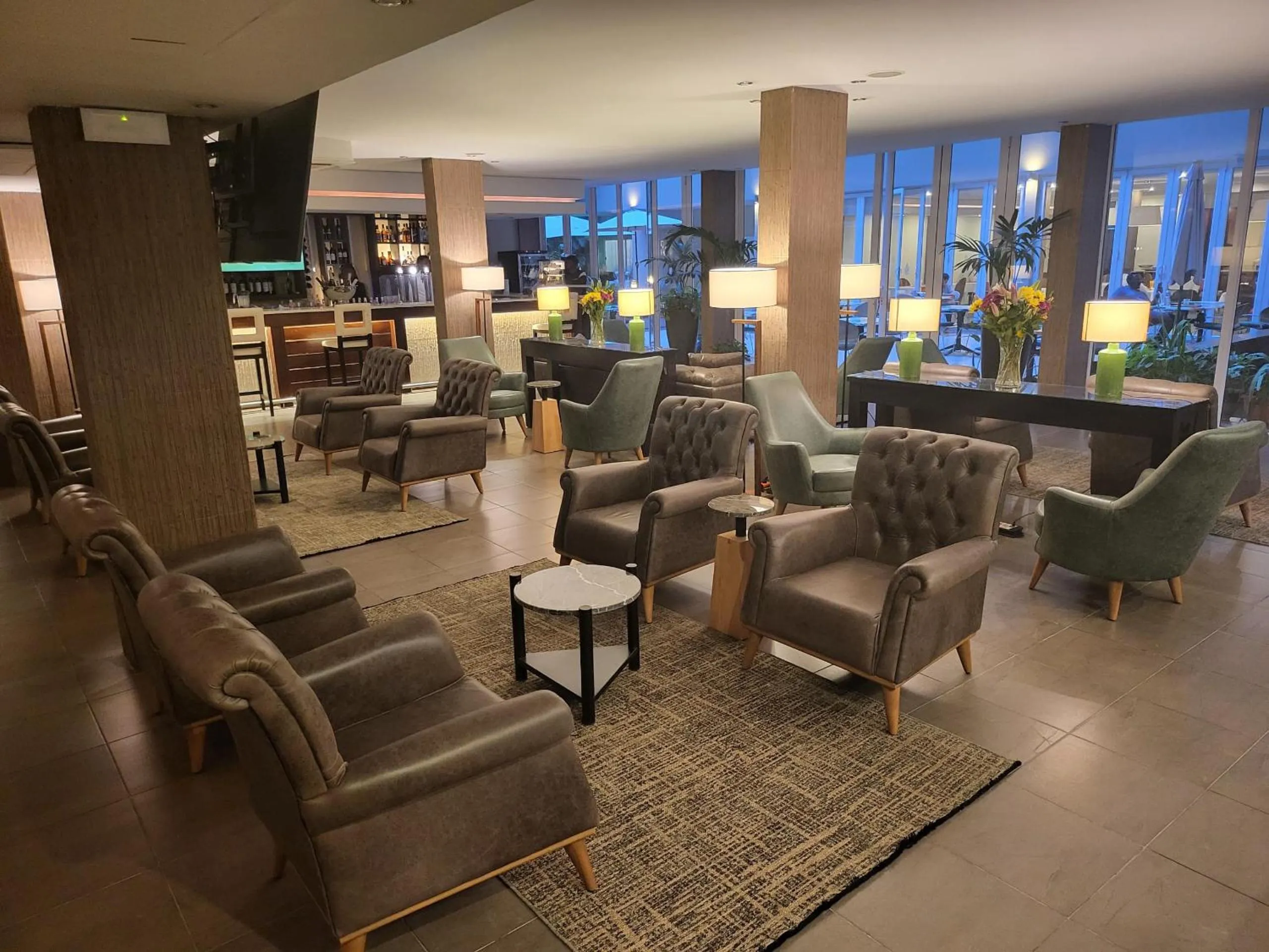 Lobby or reception in Hotel Royal Kinshasa