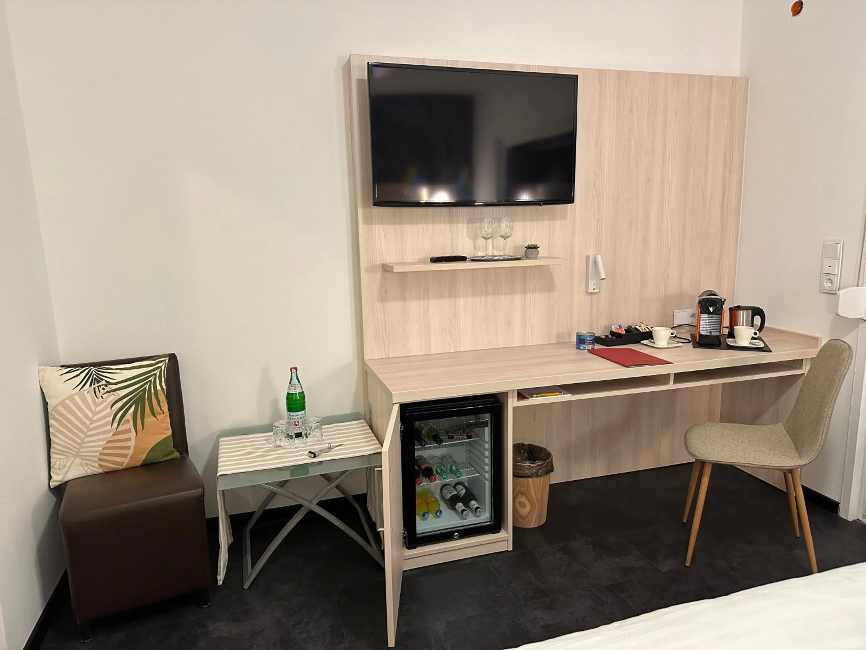 oven, Bed in Villa Schaumburg - Boutique Hotel