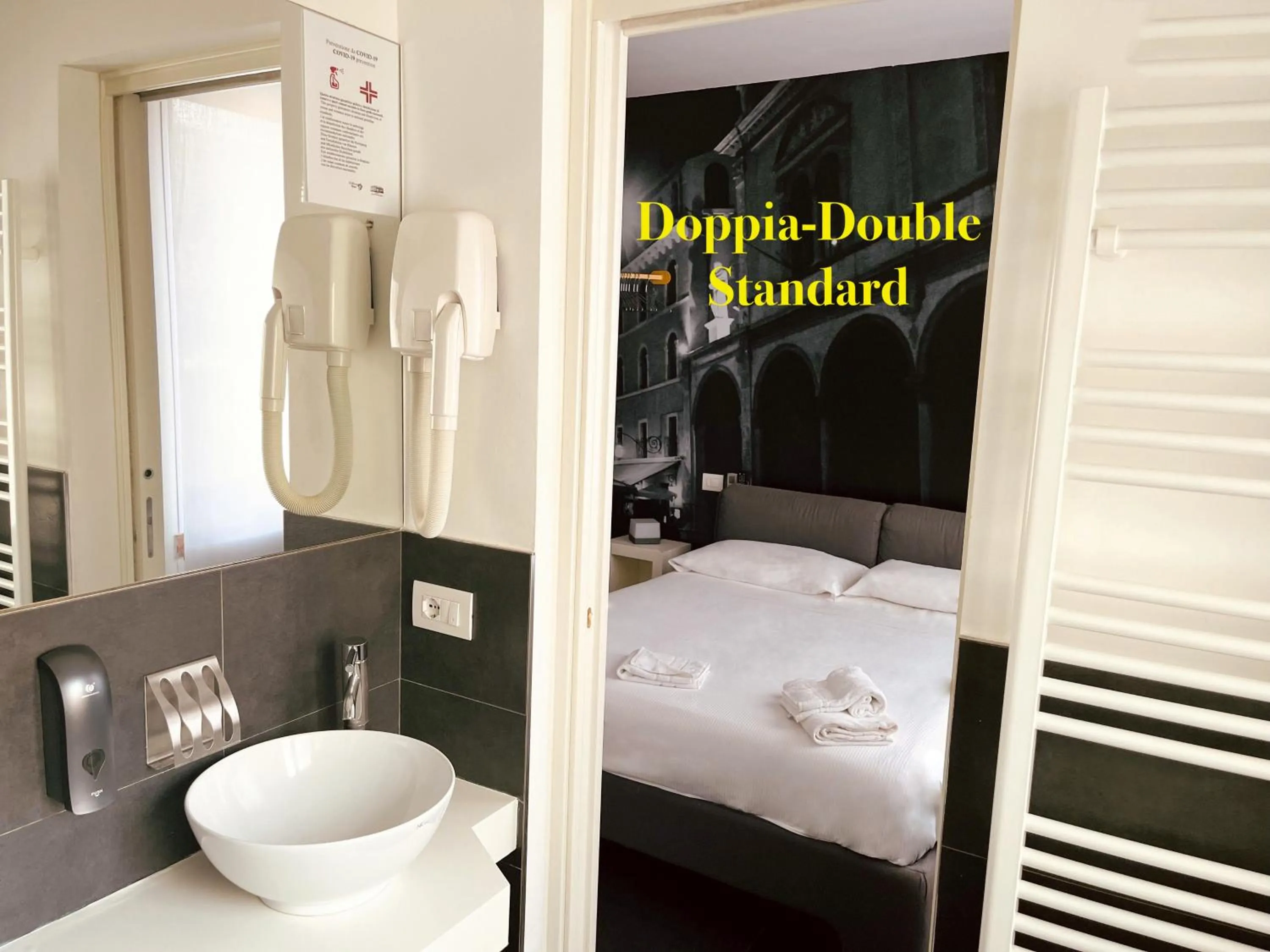 Bed in DiMoras house Verona