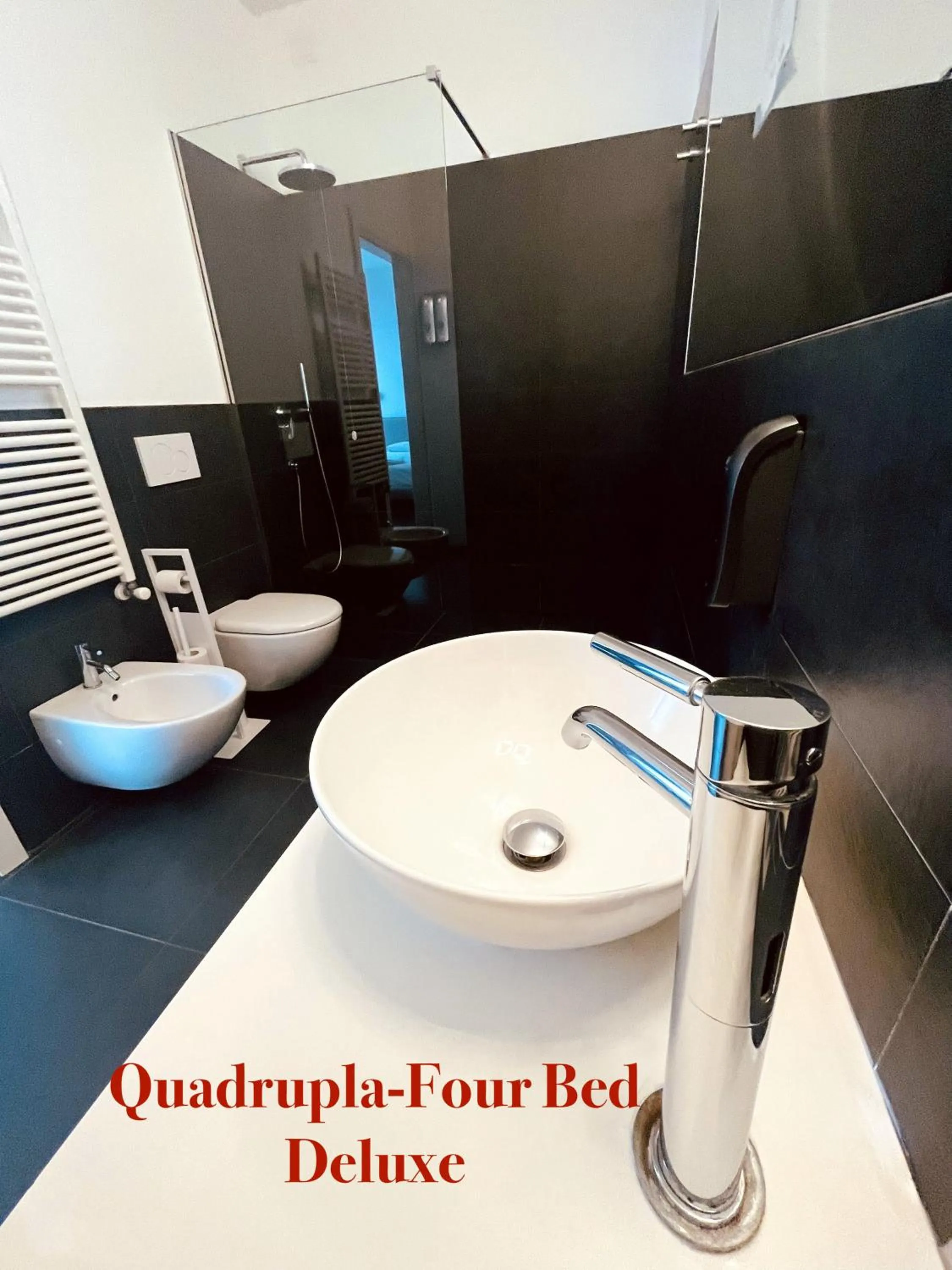 Bathroom in DiMoras house Verona