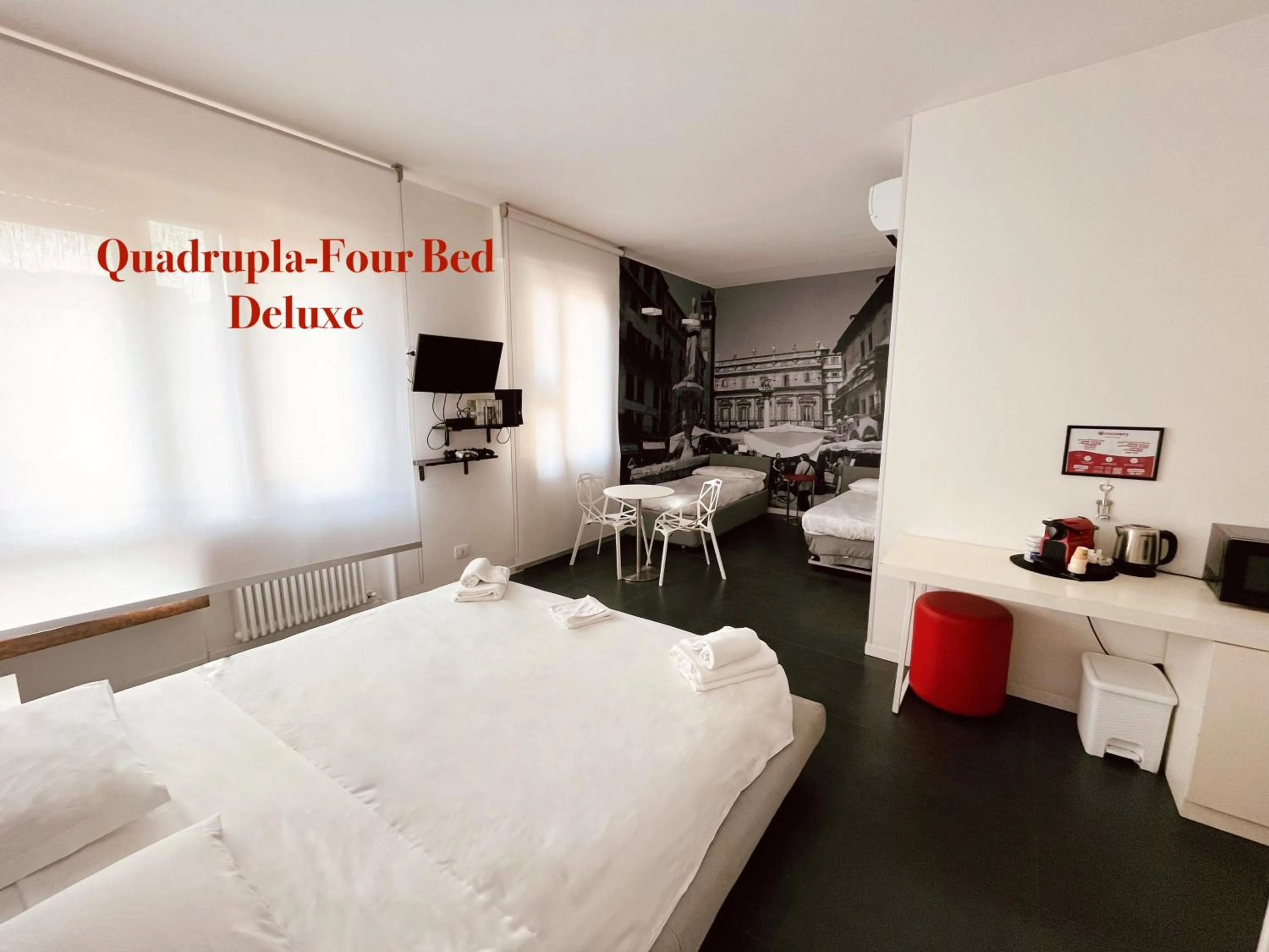 Bed in DiMoras house Verona