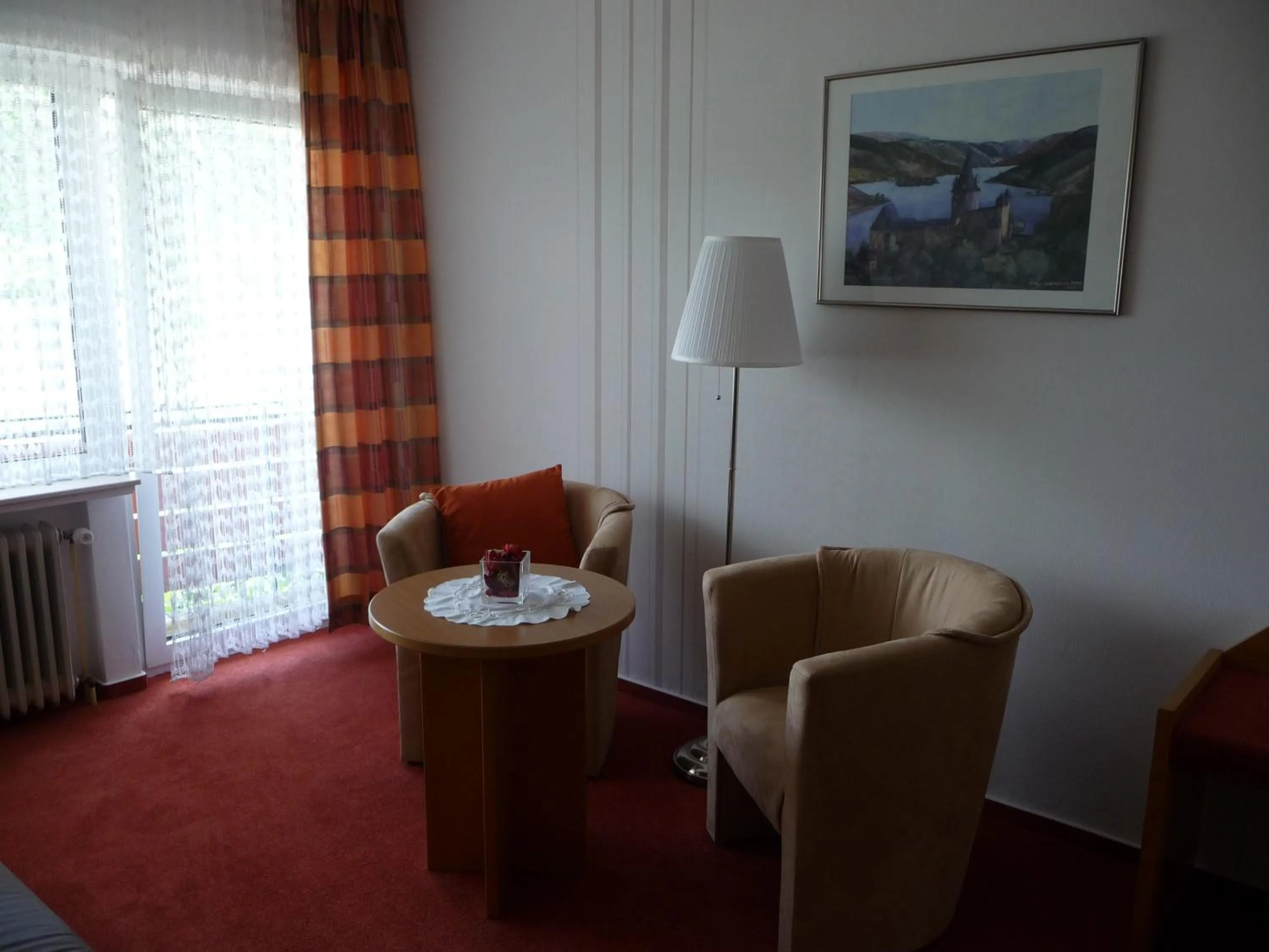 Seating area in Gasthaus Zum Rebstock
