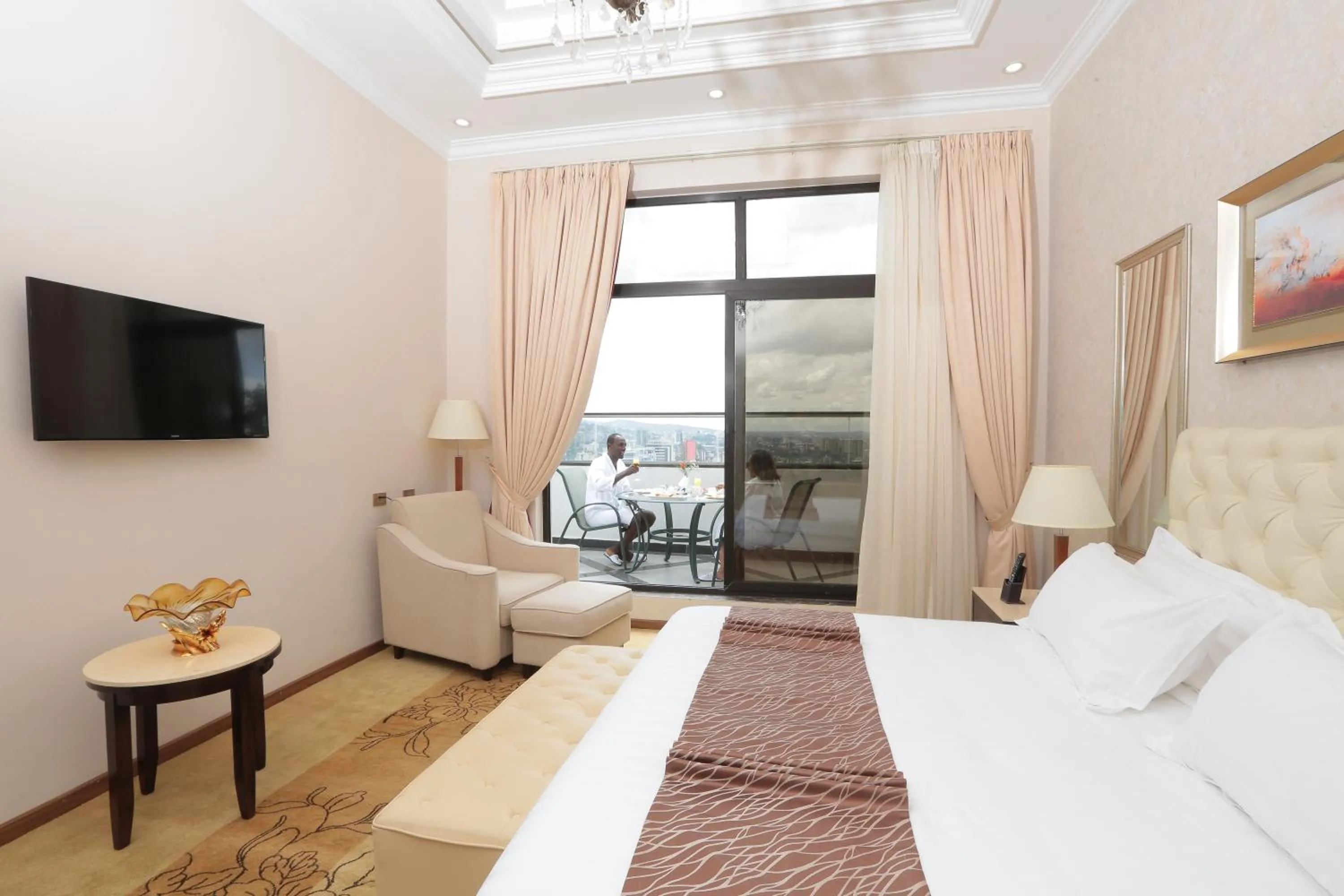 Bedroom, Bed in Getfam Hotel