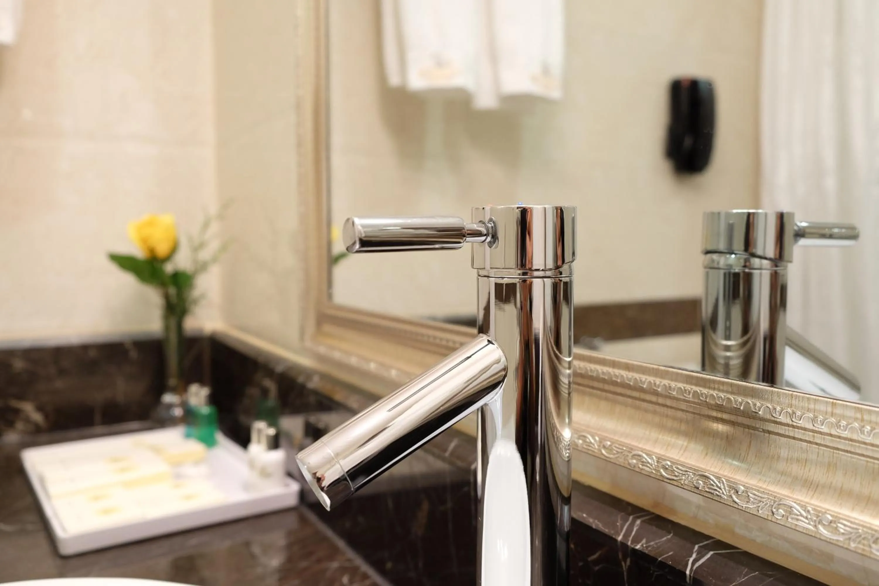 Bathroom in Getfam Hotel