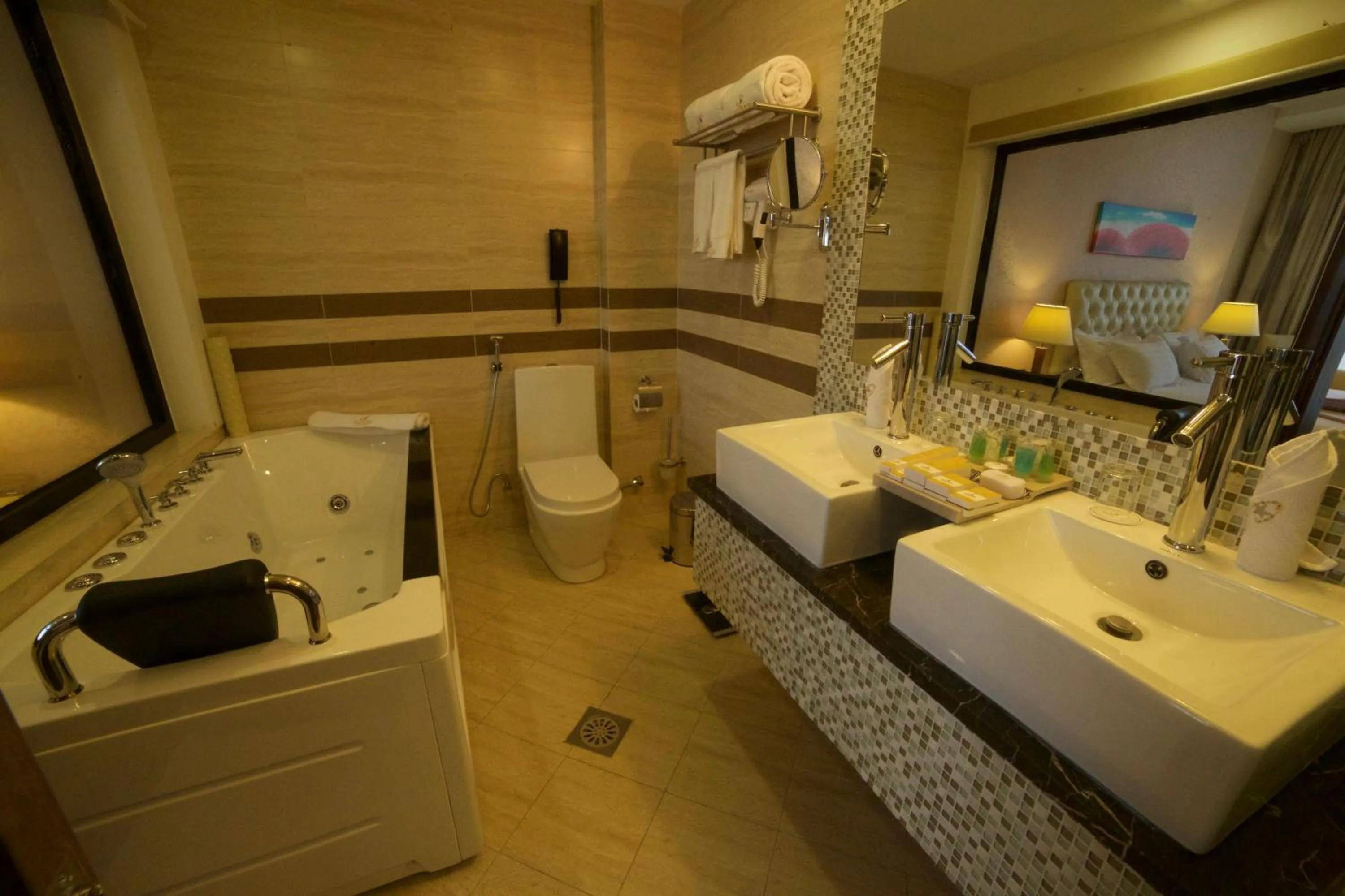 Bathroom in Getfam Hotel