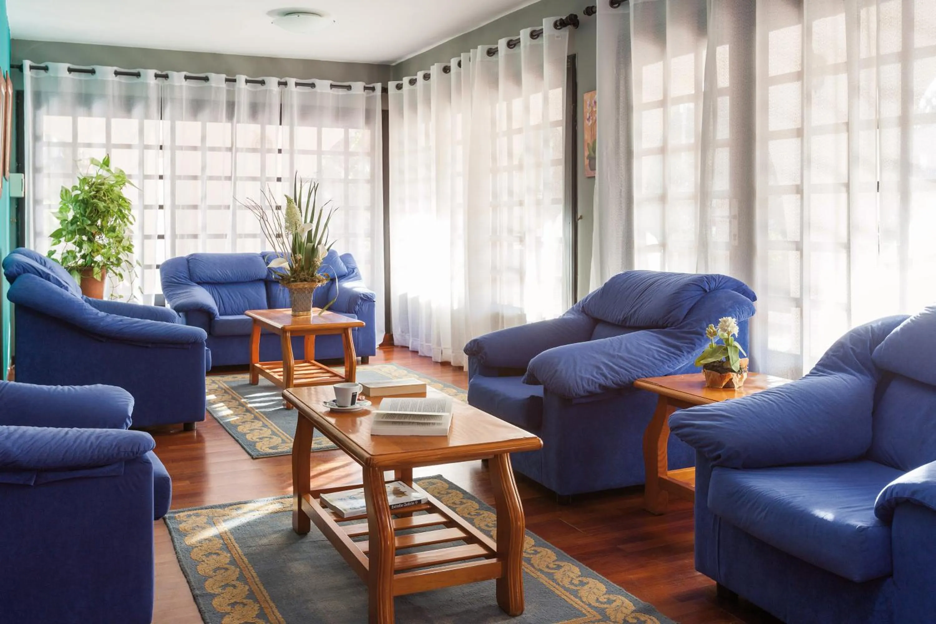 Lobby or reception in Puerto Caleta